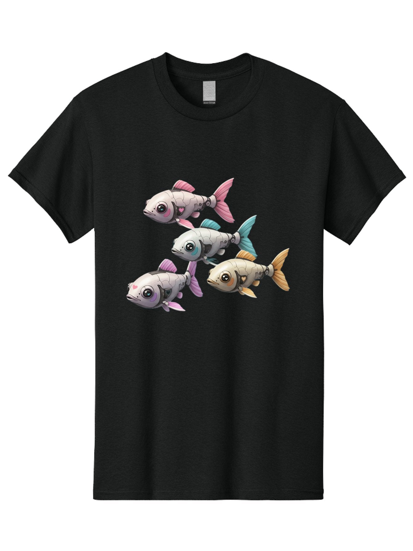 Metallic-Fish Men'S Graphic Tee, 100% Cotton, Comfortable Casual Summer Wear, Machine Washable, Vintage Camera, Old Camera, Antique Camera, Black Camera, Classic Photography, Photography Equipment, Nostalgic Device, Film Camera, Camera Art Bak883 9