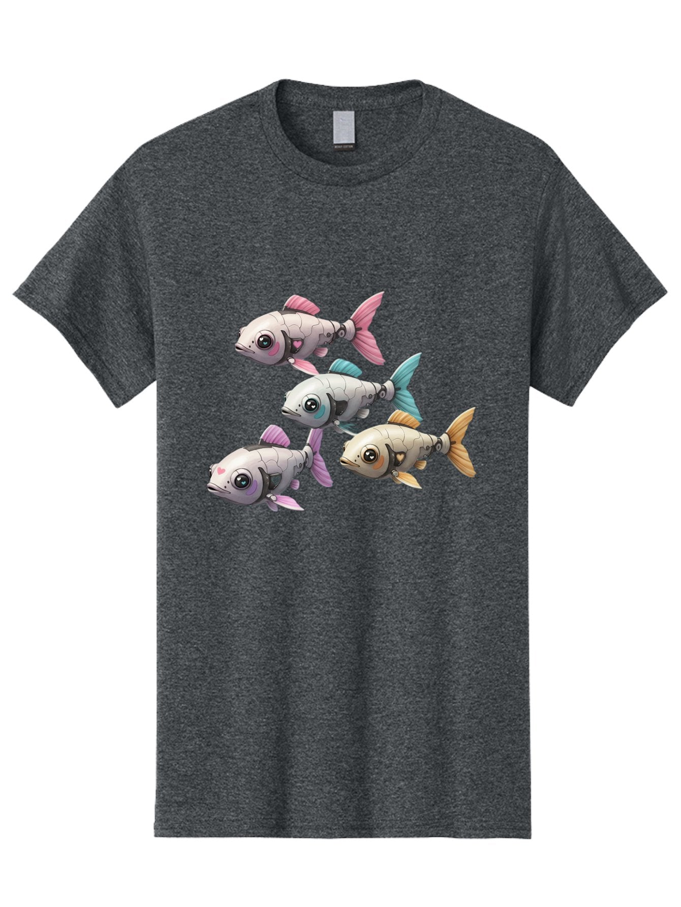 Metallic-Fish Men'S Graphic Tee, 100% Cotton, Comfortable Casual Summer Wear, Machine Washable, Vintage Camera, Old Camera, Antique Camera, Black Camera, Classic Photography, Photography Equipment, Nostalgic Device, Film Camera, Camera Art Bak883 8