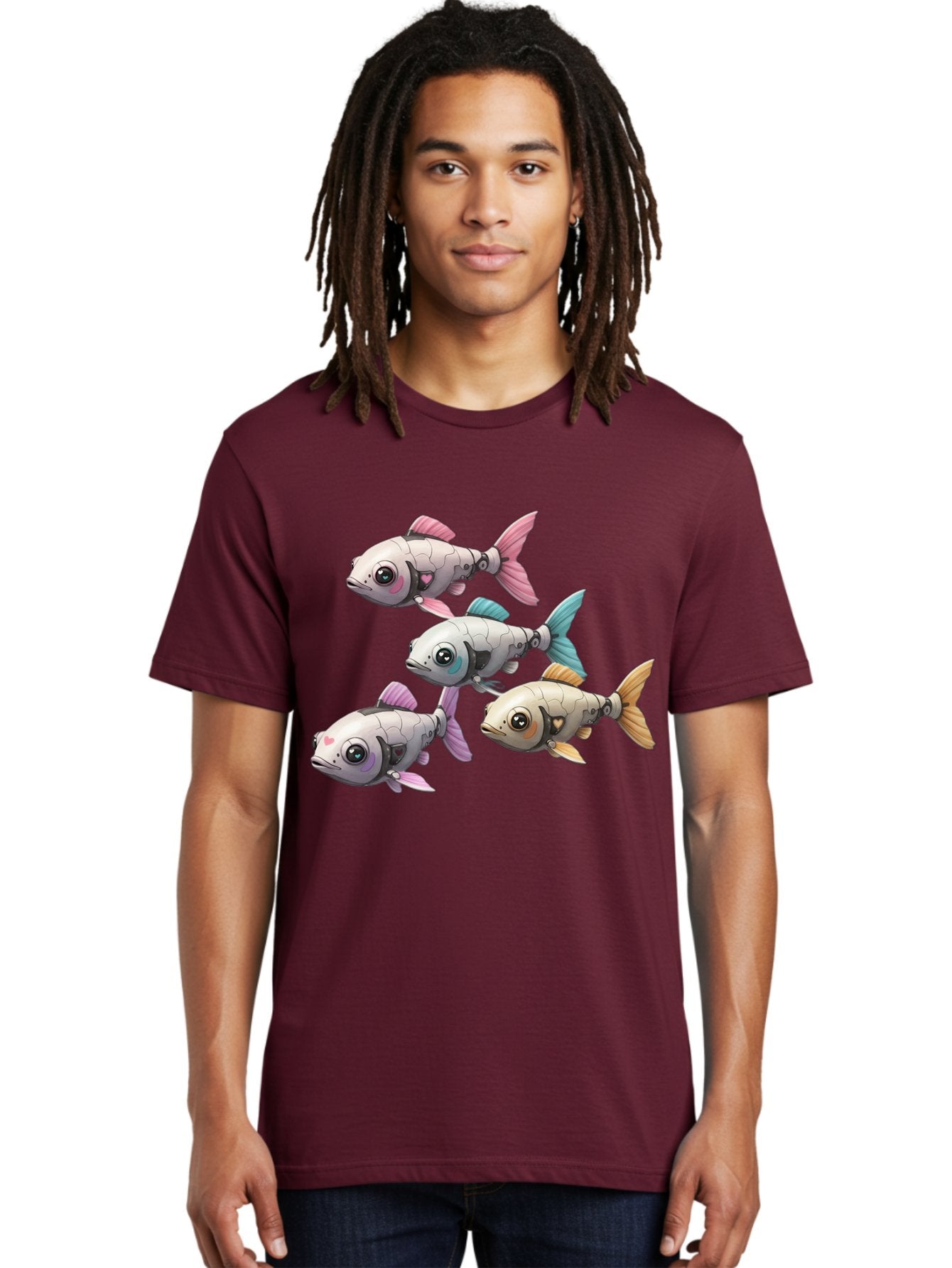 Metallic-Fish Men'S Graphic Tee, 100% Cotton, Comfortable Casual Summer Wear, Machine Washable, Vintage Camera, Old Camera, Antique Camera, Black Camera, Classic Photography, Photography Equipment, Nostalgic Device, Film Camera, Camera Art Bak883 27