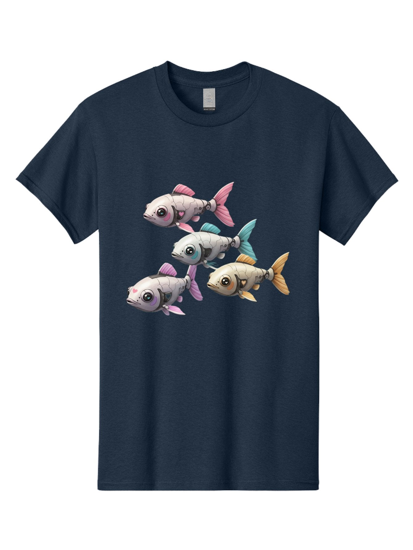 Metallic-Fish Men'S Graphic Tee, 100% Cotton, Comfortable Casual Summer Wear, Machine Washable, Vintage Camera, Old Camera, Antique Camera, Black Camera, Classic Photography, Photography Equipment, Nostalgic Device, Film Camera, Camera Art Bak883 4