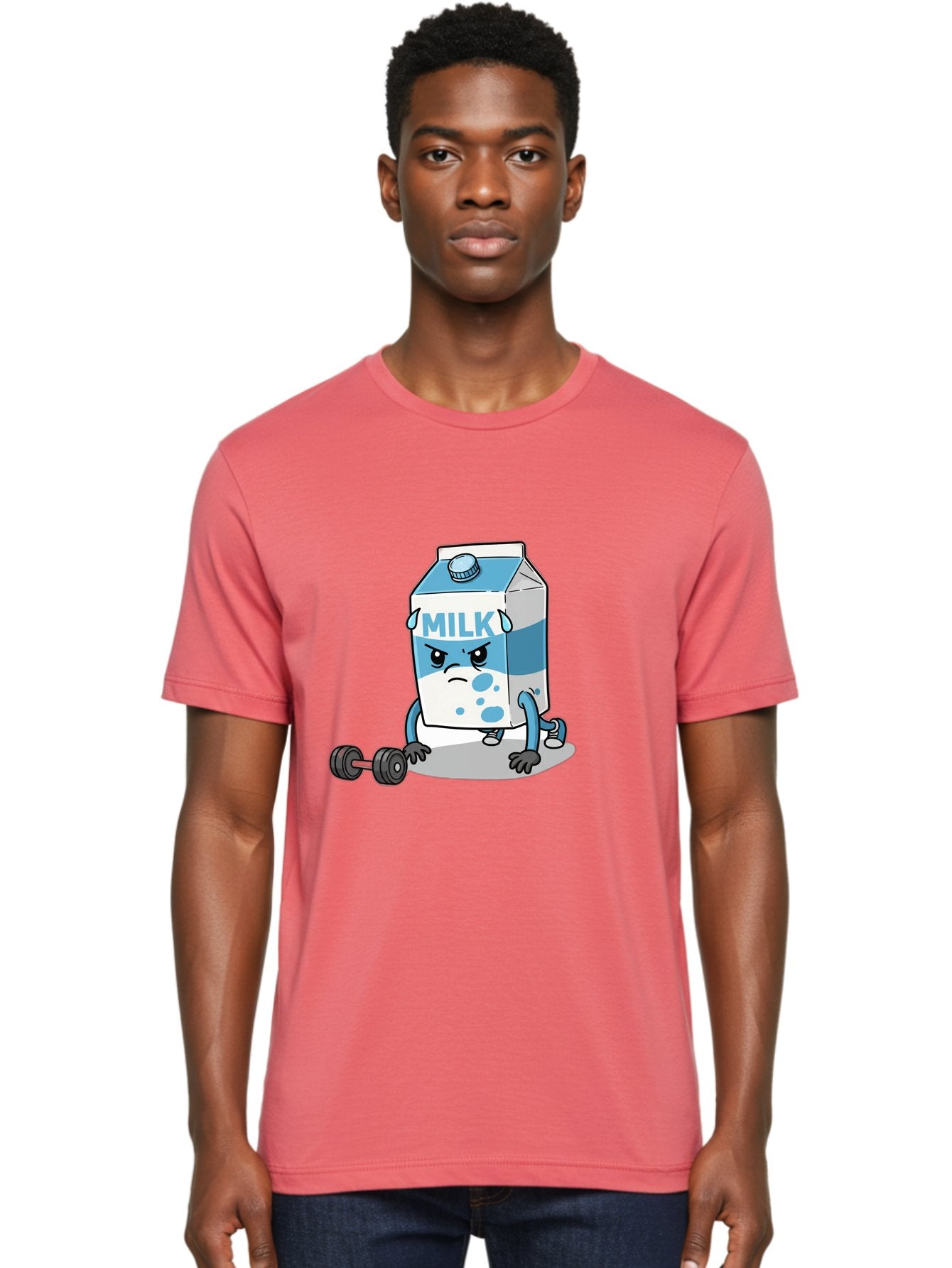 Milk Men'S Graphic Tee, 100% Cotton, Comfortable Casual Summer Wear, Machine Washable, Vintage Camera, Old Camera, Antique Camera, Black Camera, Classic Photography, Photography Equipment, Nostalgic Device, Film Camera, Camera Art Bak886 24