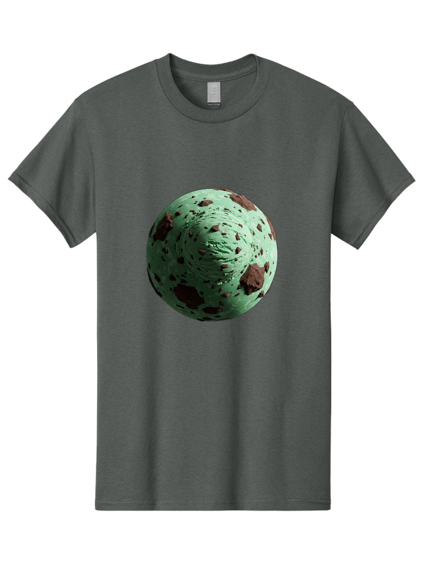 Mint-Chocolate-Chip-Ice-Cream Men'S Graphic Tee, 100% Cotton, Comfortable Casual Summer Wear, Machine Washable, Vintage Camera, Old Camera, Antique Camera, Black Camera, Classic Photography, Photography Equipment, Nostalgic Device, Bak887 3