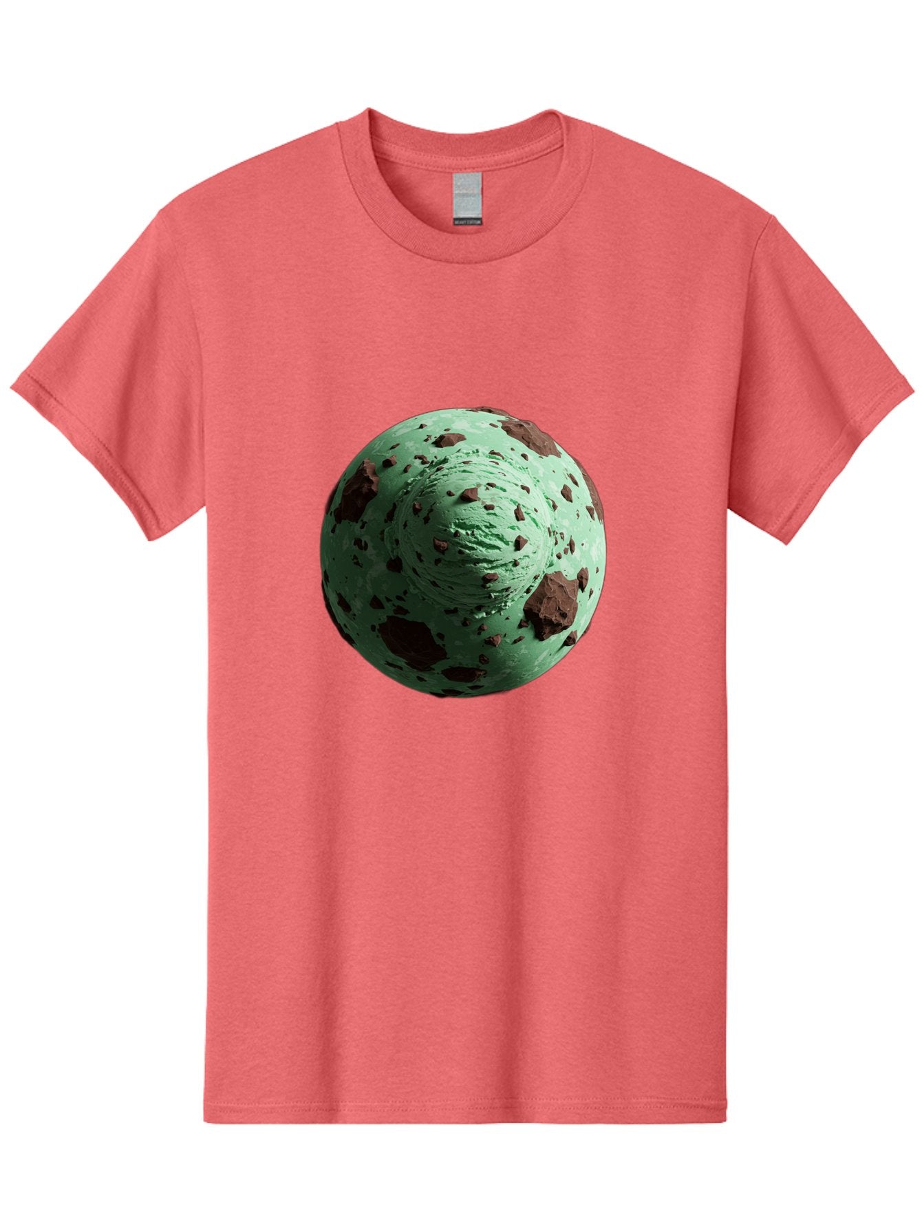 Mint-Chocolate-Chip-Ice-Cream Men'S Graphic Tee, 100% Cotton, Comfortable Casual Summer Wear, Machine Washable, Vintage Camera, Old Camera, Antique Camera, Black Camera, Classic Photography, Photography Equipment, Nostalgic Device, Bak887