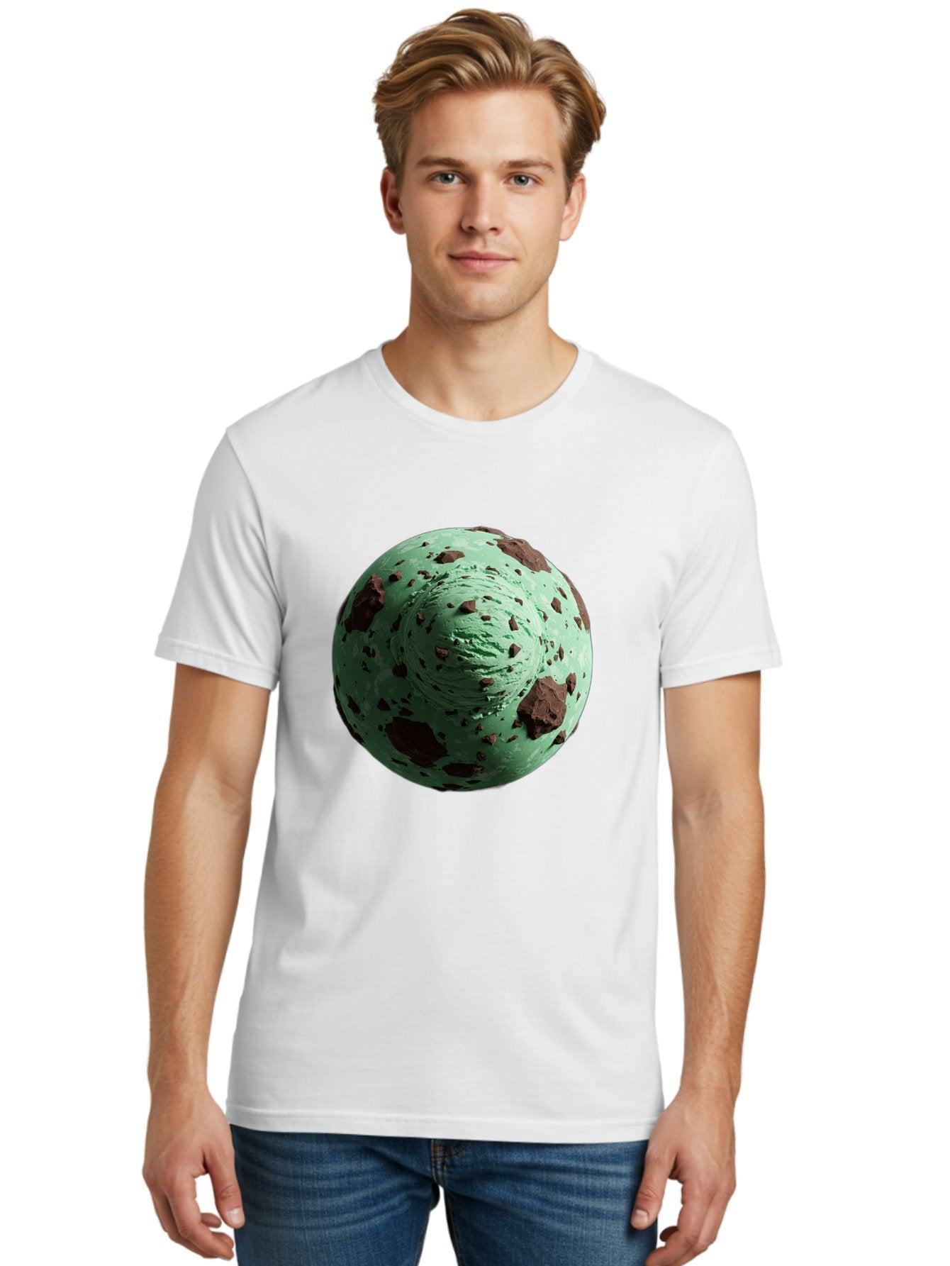 Mint-Chocolate-Chip-Ice-Cream Men'S Graphic Tee, 100% Cotton, Comfortable Casual Summer Wear, Machine Washable, Vintage Camera, Old Camera, Antique Camera, Black Camera, Classic Photography, Photography Equipment, Nostalgic Device, Bak887 27