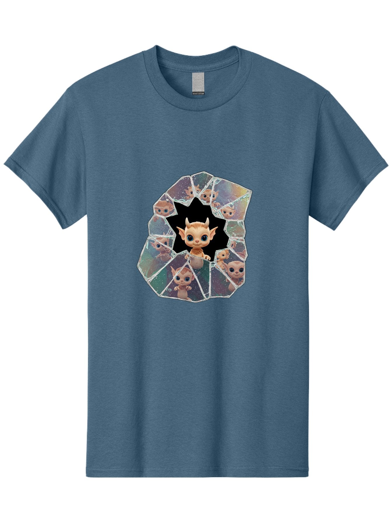 Mogwai-Breaking-Glass Men'S Graphic Tee, 100% Cotton, Comfortable Casual Summer Wear, Machine Washable, Vintage Camera, Old Camera, Antique Camera, Black Camera, Classic Photography, Photography Equipment, Nostalgic Device, Film Camera, Bak889 5