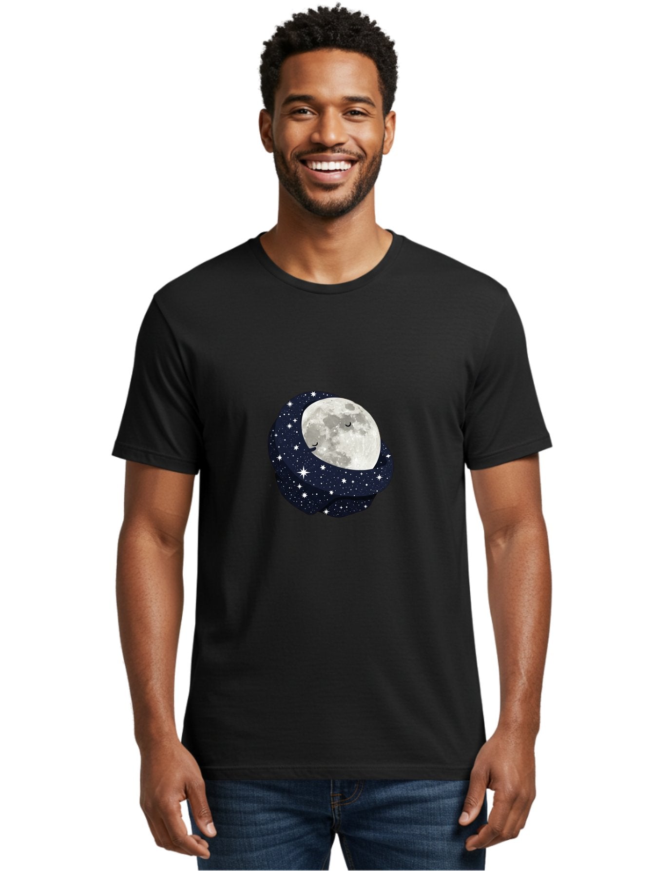 Moon-With-Stars Men'S Graphic Tee, 100% Cotton, Comfortable Casual Summer Wear, Machine Washable, Vintage Camera, Old Camera, Antique Camera, Black Camera, Classic Photography, Photography Equipment, Nostalgic Device, Film Camera, Camera Art Bak900 29
