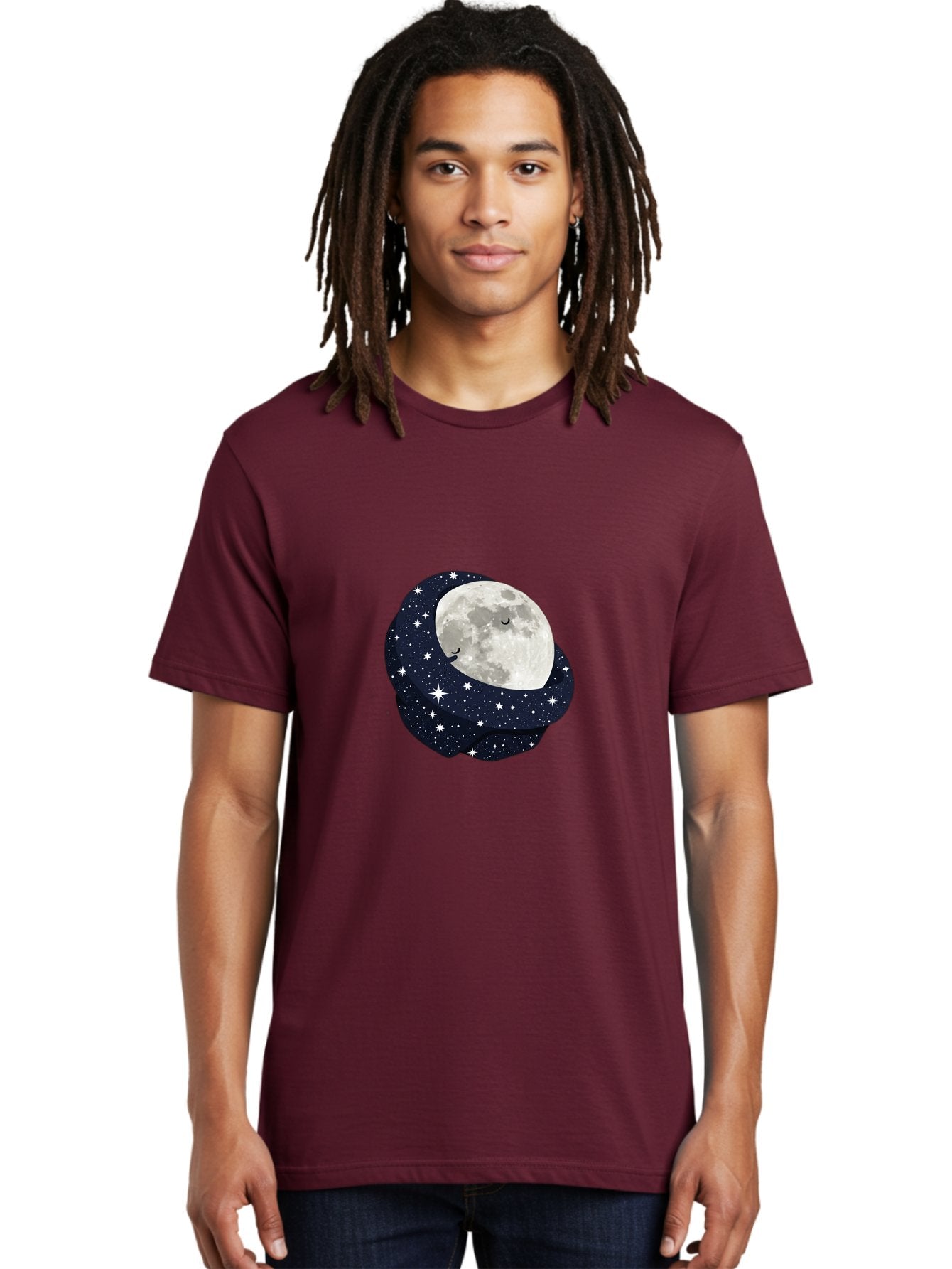 Moon-With-Stars Men'S Graphic Tee, 100% Cotton, Comfortable Casual Summer Wear, Machine Washable, Vintage Camera, Old Camera, Antique Camera, Black Camera, Classic Photography, Photography Equipment, Nostalgic Device, Film Camera, Camera Art Bak900 30