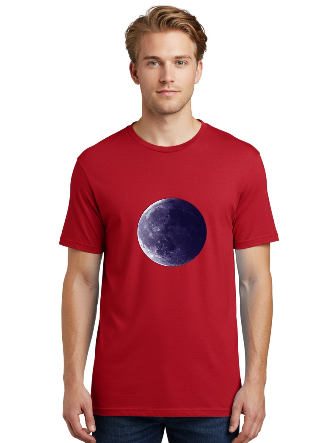 Moon Men'S Graphic Tee, 100% Cotton, Comfortable Casual Summer Wear, Machine Washable, Vintage Camera, Old Camera, Antique Camera, Black Camera, Classic Photography, Photography Equipment, Nostalgic Device, Film Camera, Camera Art Bak901 24
