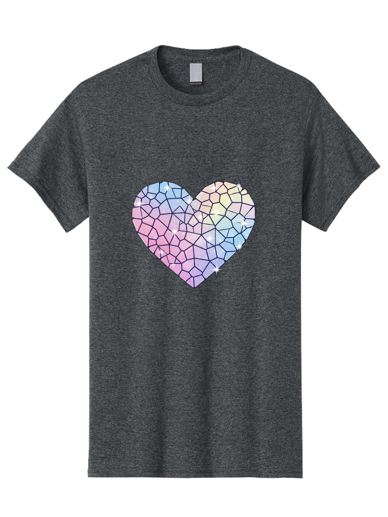 Mosaic-Heart-1 Men'S Graphic Tee, 100% Cotton, Comfortable Casual Summer Wear, Machine Washable, Vintage Camera, Old Camera, Antique Camera, Black Camera, Classic Photography, Photography Equipment, Nostalgic Device, Film Camera, Camera Art Bak904 13