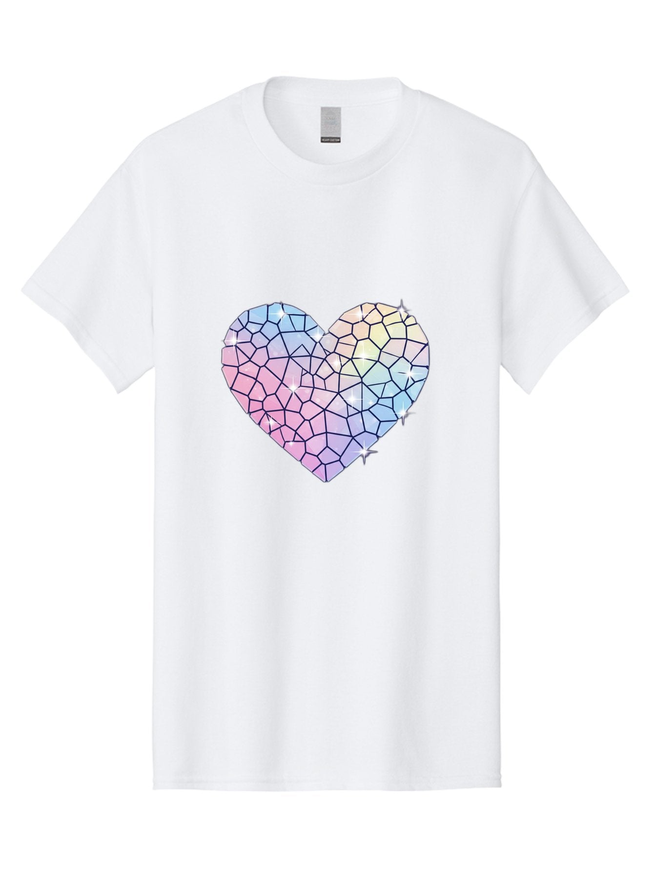 Mosaic-Heart-1 Men'S Graphic Tee, 100% Cotton, Comfortable Casual Summer Wear, Machine Washable, Vintage Camera, Old Camera, Antique Camera, Black Camera, Classic Photography, Photography Equipment, Nostalgic Device, Film Camera, Camera Art Bak904 6