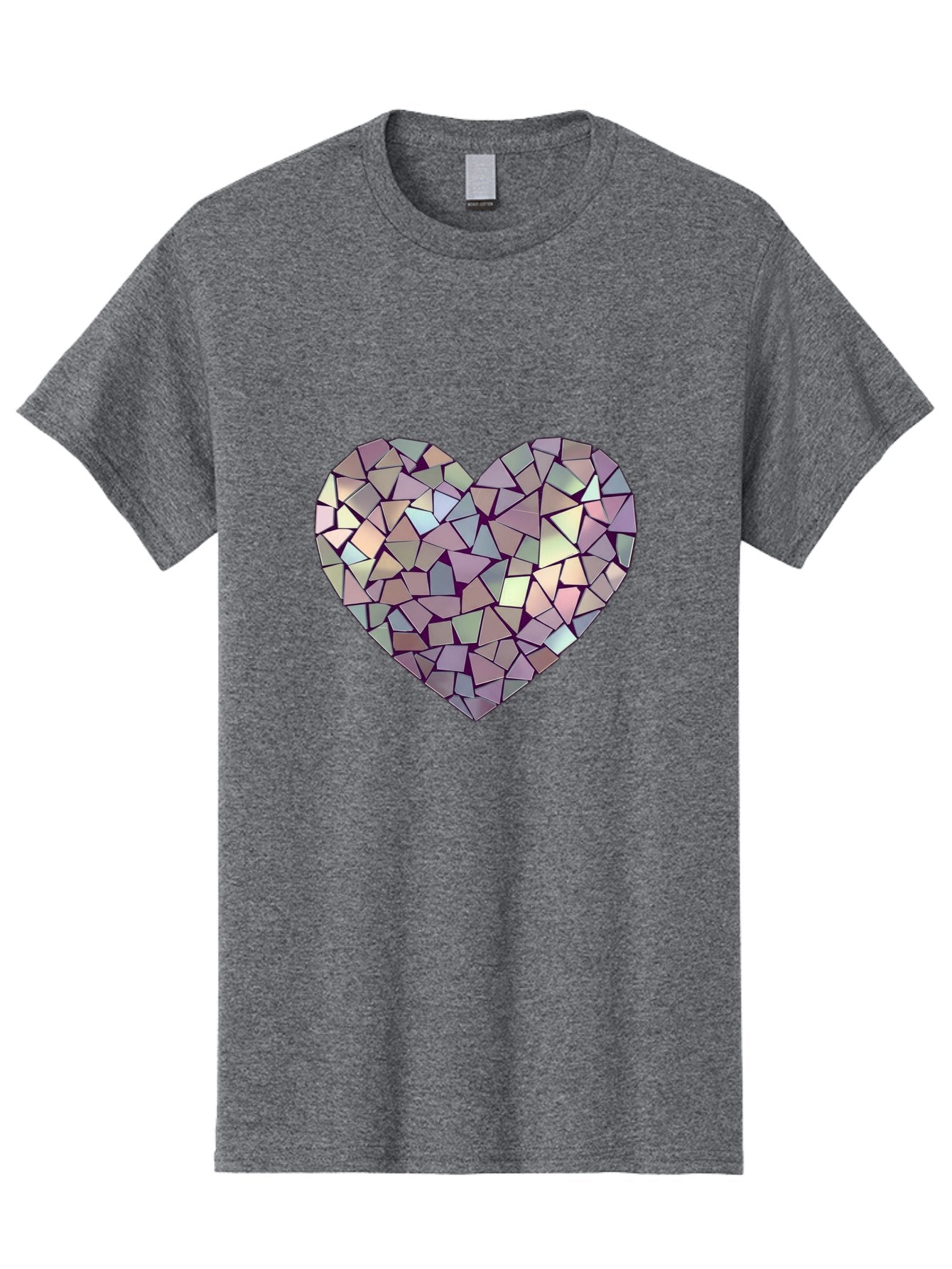 Mosaic-Heart Men'S Graphic Tee, 100% Cotton, Comfortable Casual Summer Wear, Machine Washable, Vintage Camera, Old Camera, Antique Camera, Black Camera, Classic Photography, Photography Equipment, Nostalgic Device, Film Camera, Camera Art Bak906 9