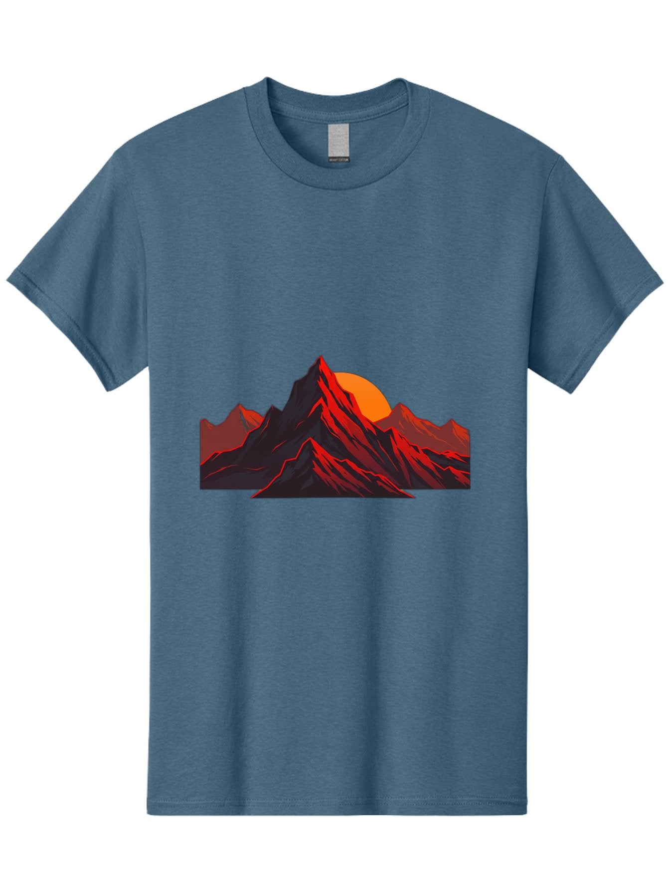 Mountain-At-Sunset Men'S Graphic Tee, 100% Cotton, Comfortable Casual Summer Wear, Machine Washable, Vintage Camera, Old Camera, Antique Camera, Black Camera, Classic Photography, Photography Equipment, Nostalgic Device, Film Camera, Bak909 12