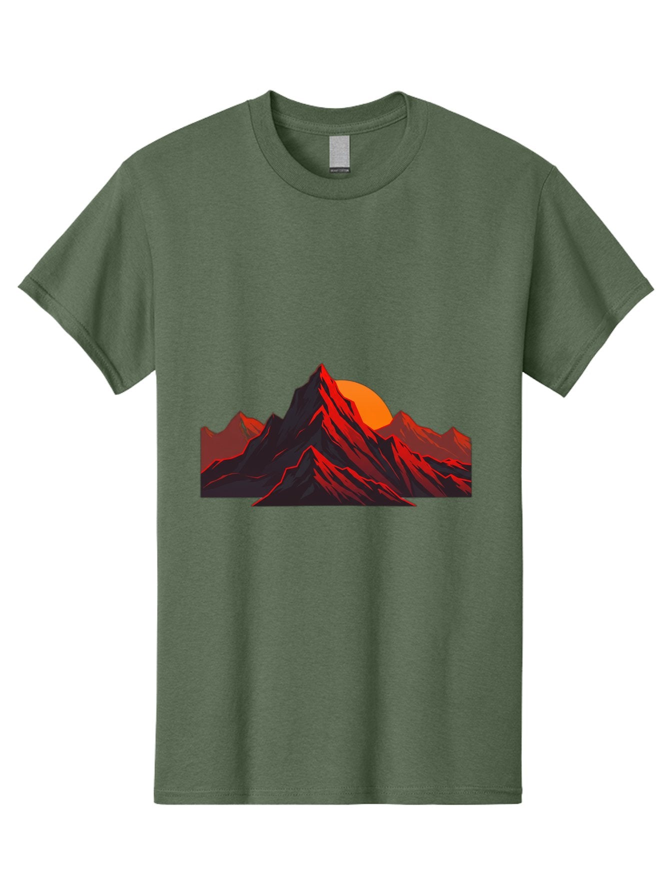 Mountain-At-Sunset Men'S Graphic Tee, 100% Cotton, Comfortable Casual Summer Wear, Machine Washable, Vintage Camera, Old Camera, Antique Camera, Black Camera, Classic Photography, Photography Equipment, Nostalgic Device, Film Camera, Bak909 6