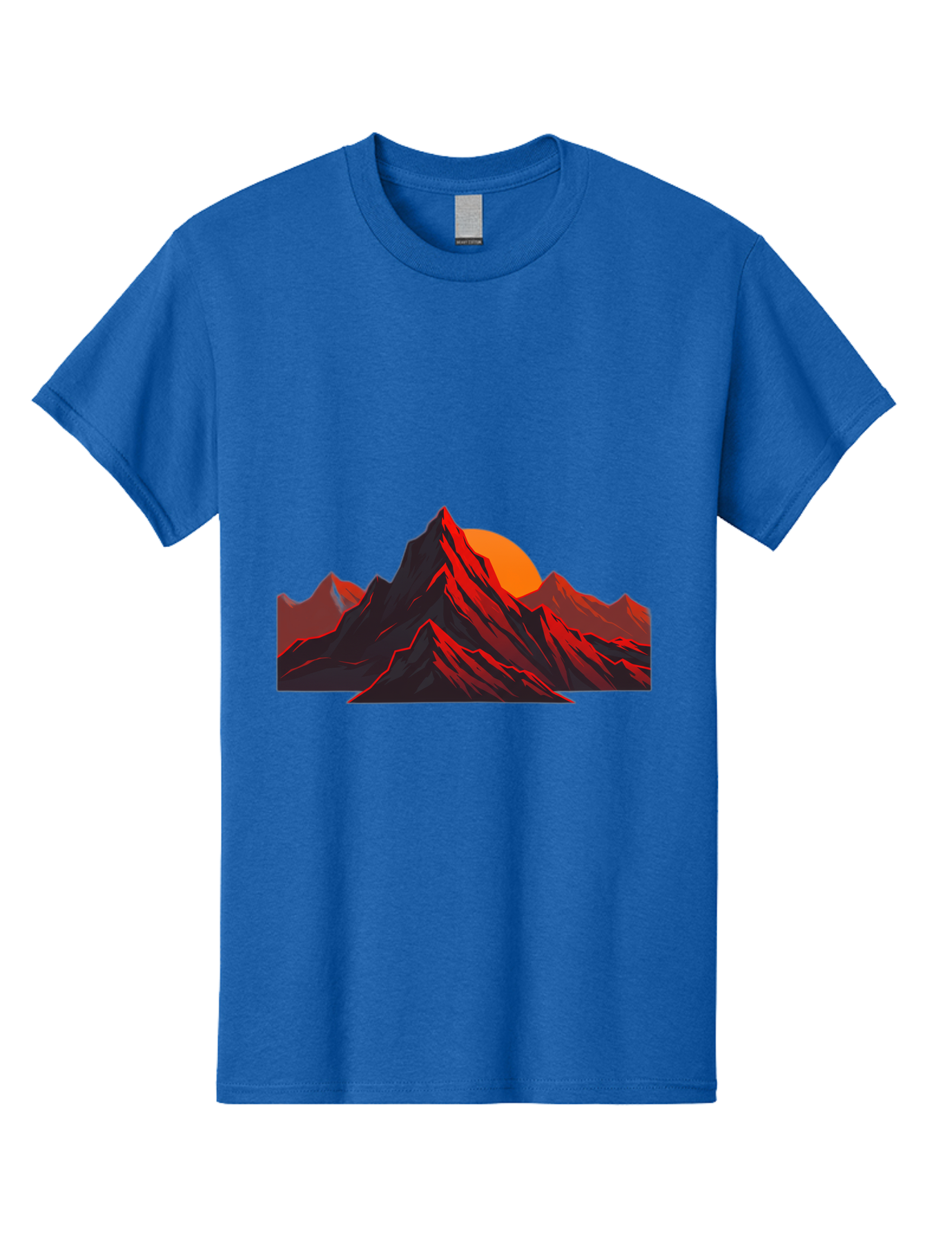 Mountain-At-Sunset Men'S Graphic Tee, 100% Cotton, Comfortable Casual Summer Wear, Machine Washable, Vintage Camera, Old Camera, Antique Camera, Black Camera, Classic Photography, Photography Equipment, Nostalgic Device, Film Camera, Bak909