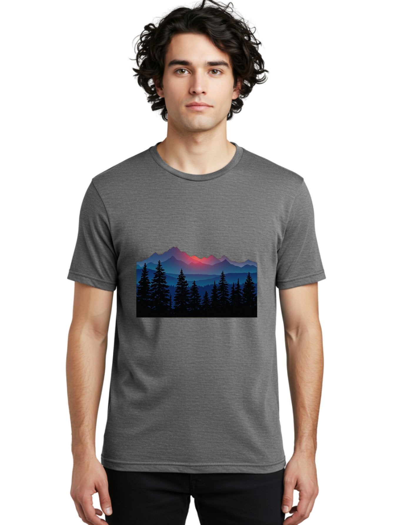 Mountain-Landscape Men'S Graphic Tee, 100% Cotton, Comfortable Casual Summer Wear, Machine Washable, Vintage Camera, Old Camera, Antique Camera, Black Camera, Classic Photography, Photography Equipment, Nostalgic Device, Film Camera, Bak910 21