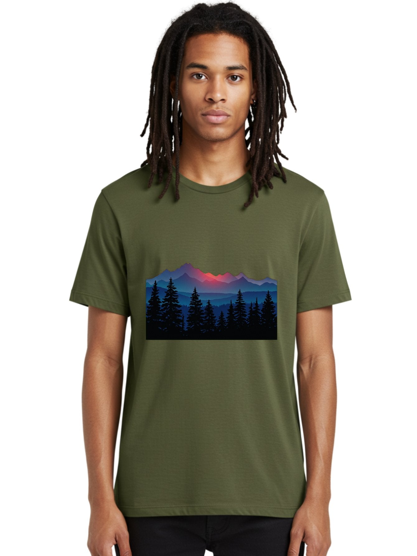 Mountain-Landscape Men'S Graphic Tee, 100% Cotton, Comfortable Casual Summer Wear, Machine Washable, Vintage Camera, Old Camera, Antique Camera, Black Camera, Classic Photography, Photography Equipment, Nostalgic Device, Film Camera, Bak910 24