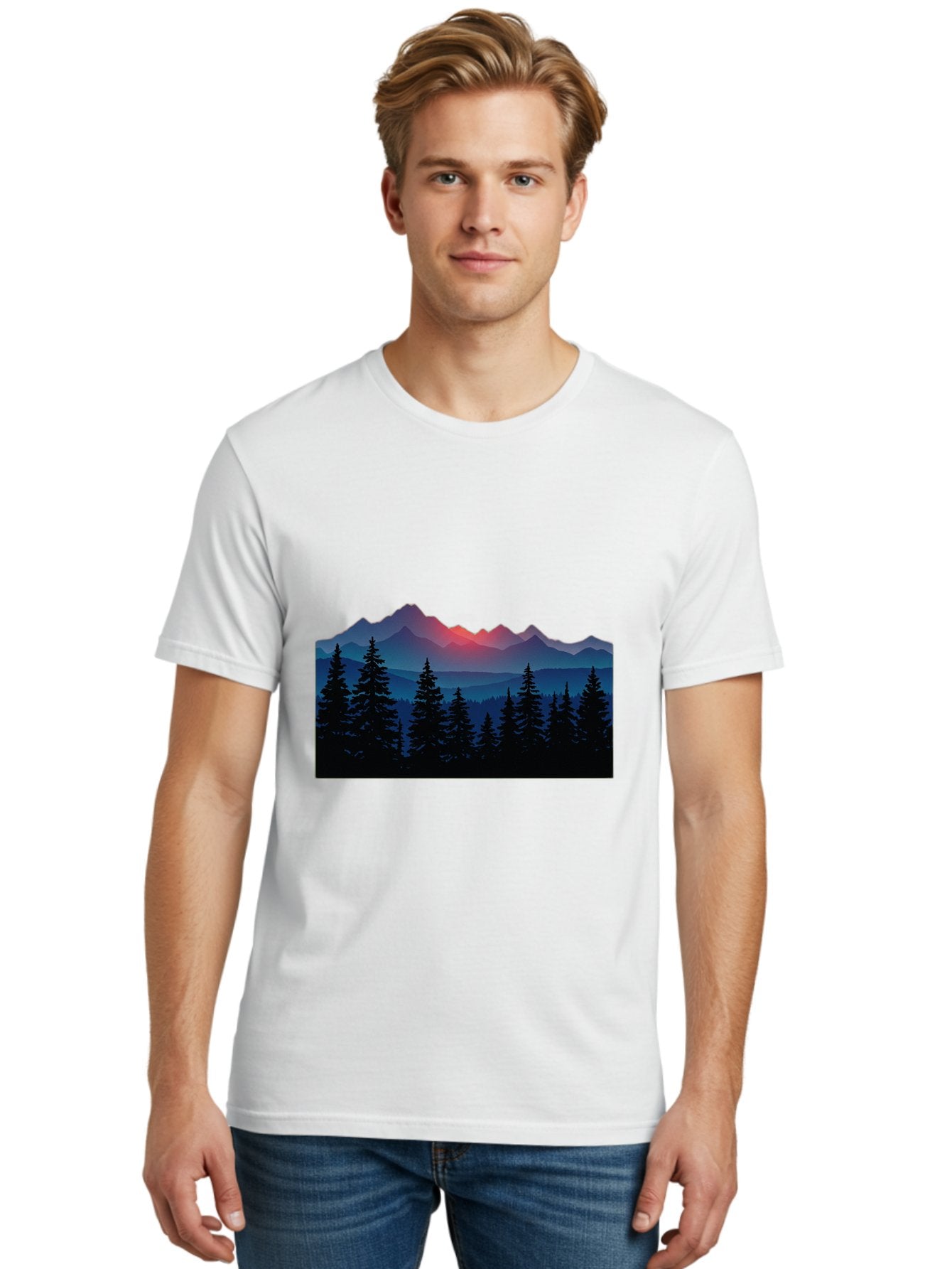 Mountain-Landscape Men'S Graphic Tee, 100% Cotton, Comfortable Casual Summer Wear, Machine Washable, Vintage Camera, Old Camera, Antique Camera, Black Camera, Classic Photography, Photography Equipment, Nostalgic Device, Film Camera, Bak910 26