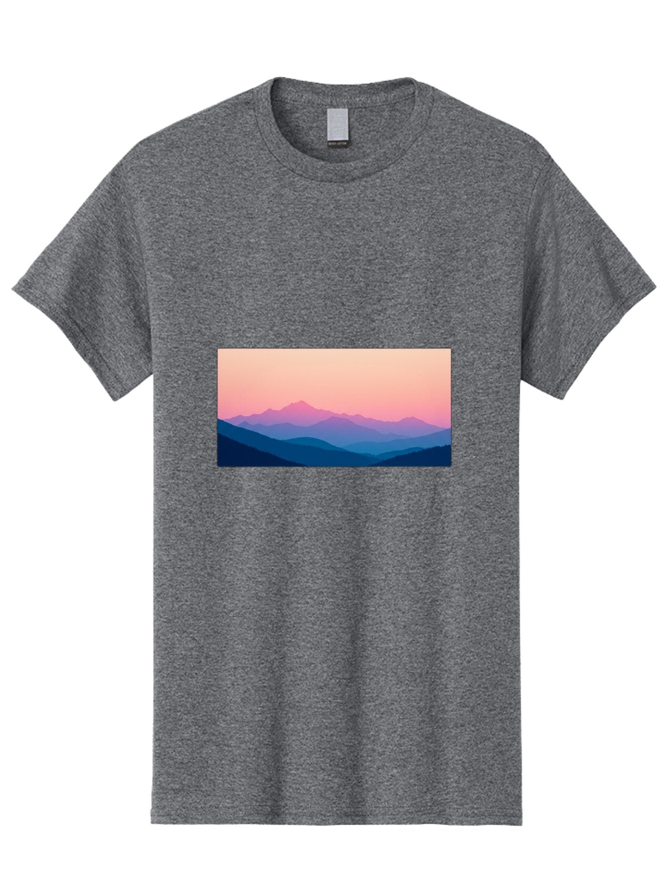 Mountain-Silhouettes Men'S Graphic Tee, 100% Cotton, Comfortable Casual Summer Wear, Machine Washable, Vintage Camera, Old Camera, Antique Camera, Black Camera, Classic Photography, Photography Equipment, Nostalgic Device, Film Camera, Bak913 5