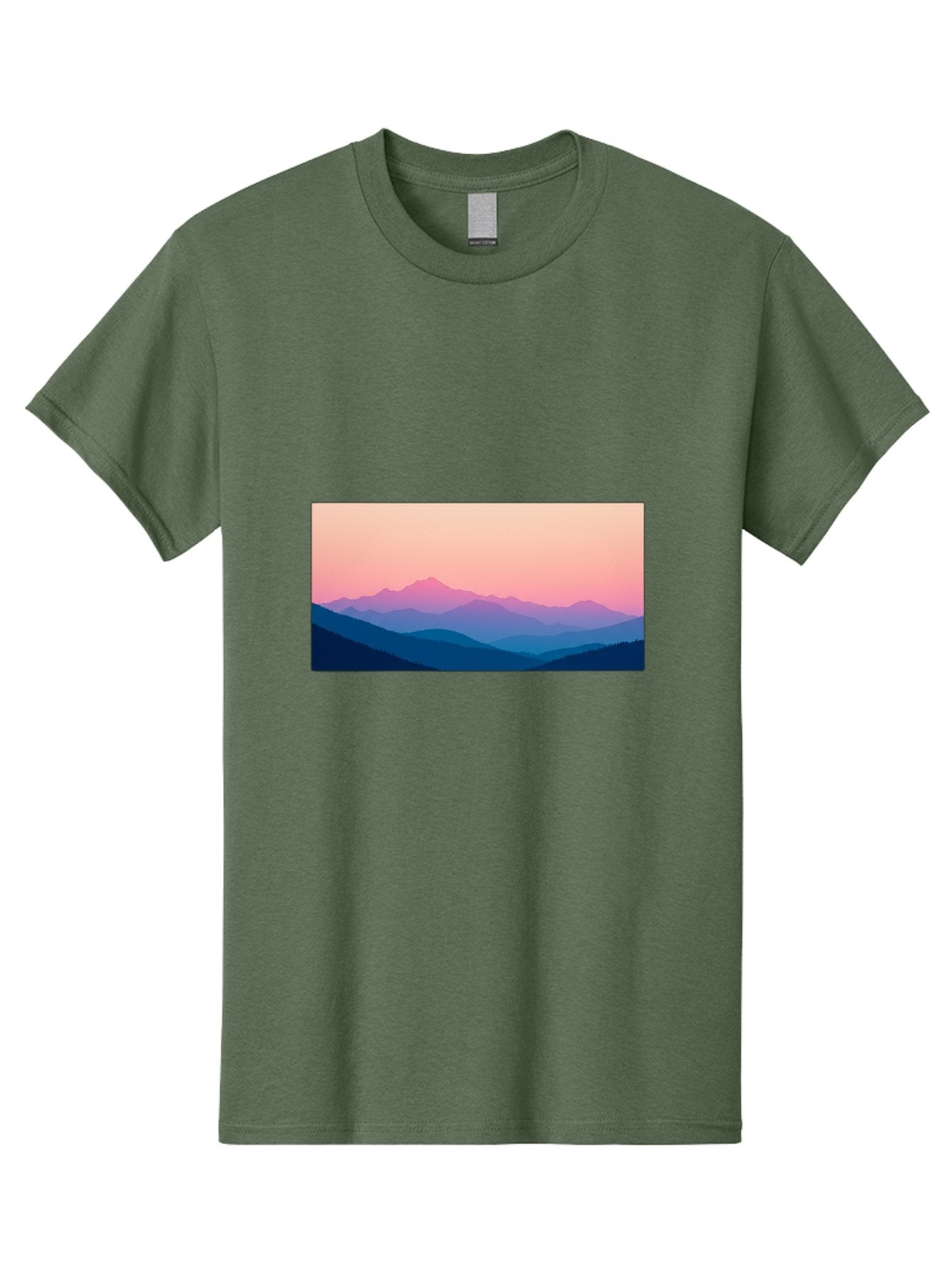 Mountain-Silhouettes Men'S Graphic Tee, 100% Cotton, Comfortable Casual Summer Wear, Machine Washable, Vintage Camera, Old Camera, Antique Camera, Black Camera, Classic Photography, Photography Equipment, Nostalgic Device, Film Camera, Bak913