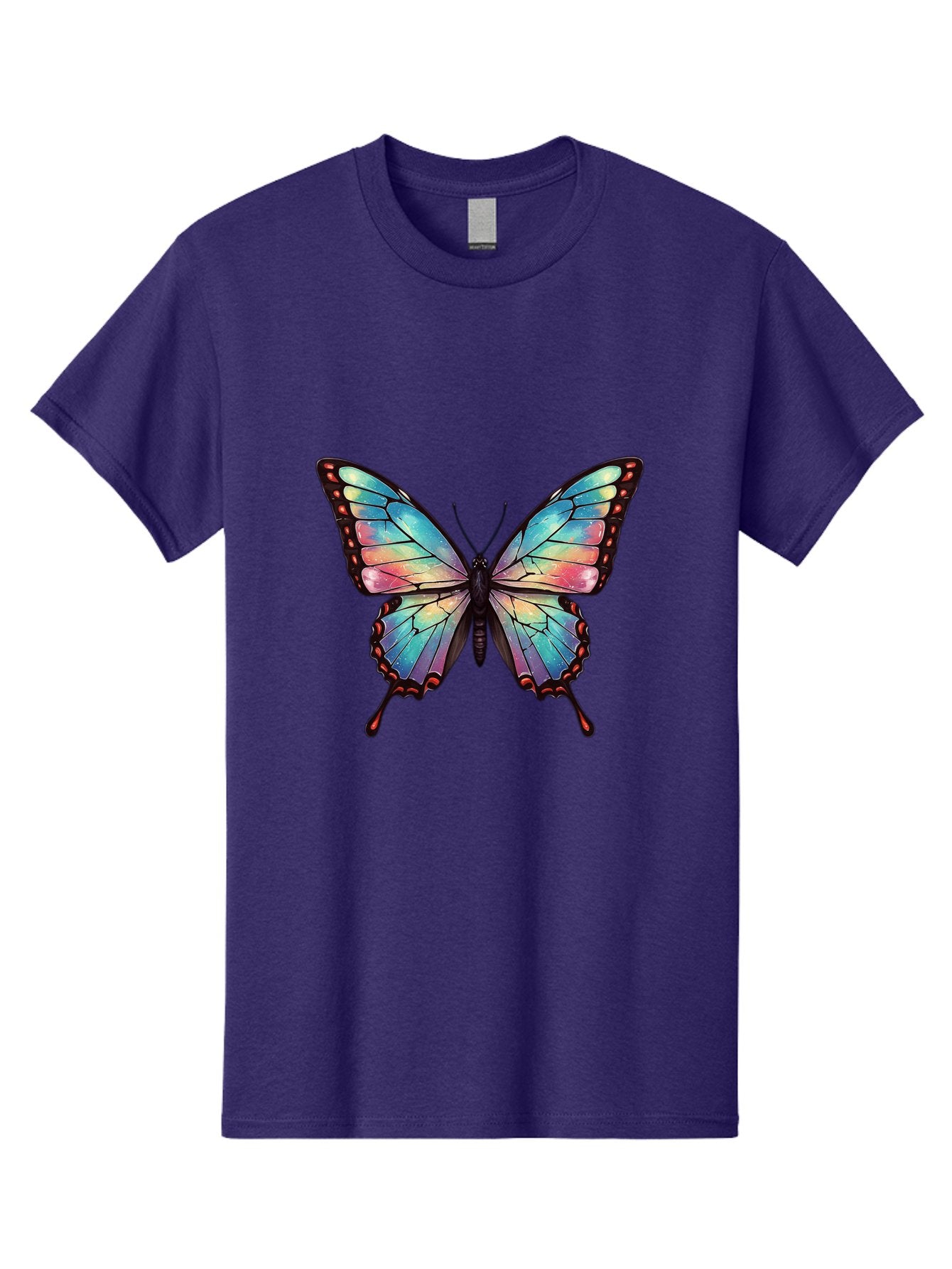 Multicolored-Butterfly Men'S Graphic Tee, 100% Cotton, Comfortable Casual Summer Wear, Machine Washable, Vintage Camera, Old Camera, Antique Camera, Black Camera, Classic Photography, Photography Equipment, Nostalgic Device, Film Camera, Bak914 11