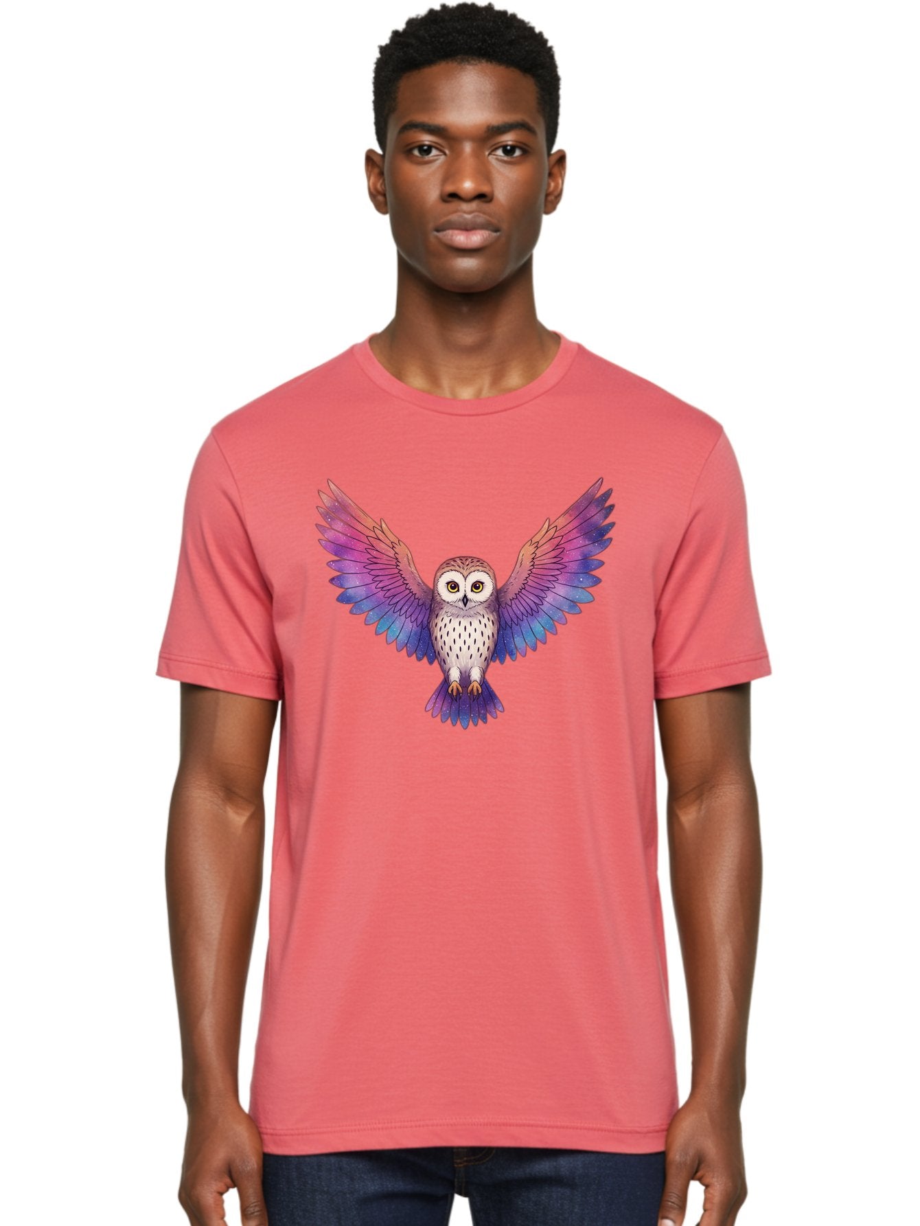 Multicolored-Owl Men'S Graphic Tee, 100% Cotton, Comfortable Casual Summer Wear, Machine Washable, Vintage Camera, Old Camera, Antique Camera, Black Camera, Classic Photography, Photography Equipment, Nostalgic Device, Film Camera, Camera Art Bak915 18