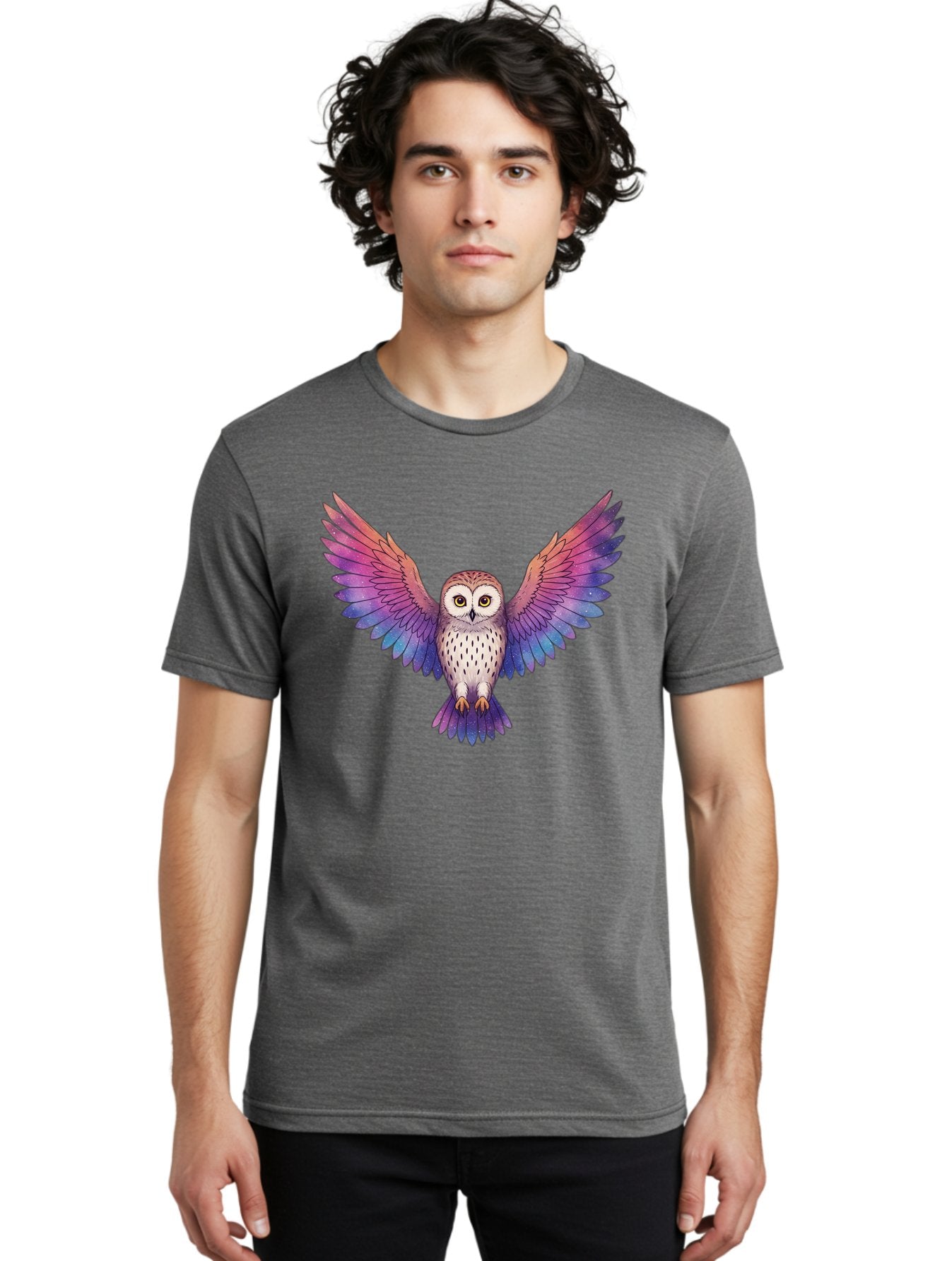 Multicolored-Owl Men'S Graphic Tee, 100% Cotton, Comfortable Casual Summer Wear, Machine Washable, Vintage Camera, Old Camera, Antique Camera, Black Camera, Classic Photography, Photography Equipment, Nostalgic Device, Film Camera, Camera Art Bak915 27