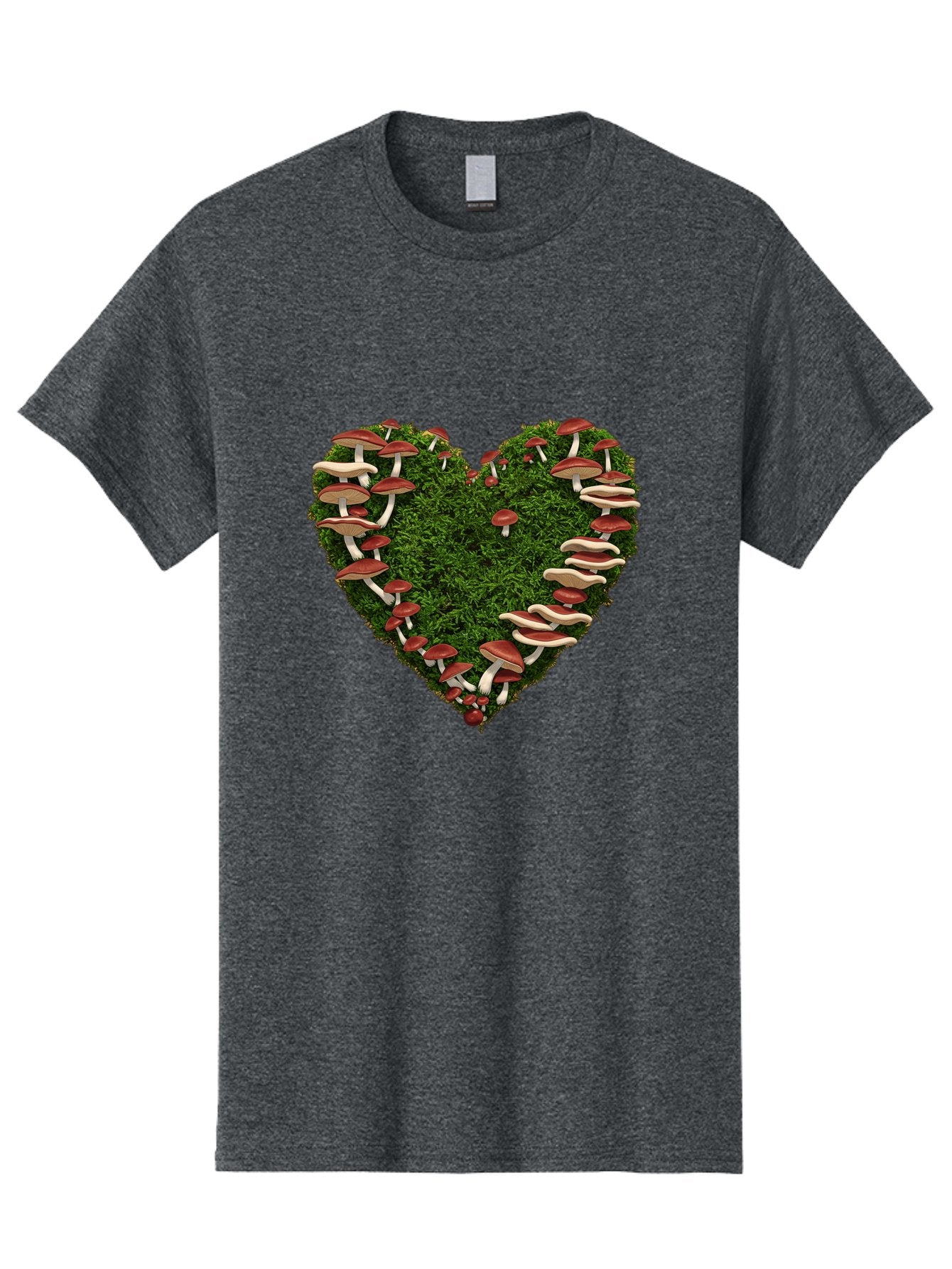 Mushroom-Heart Men'S Graphic Tee, 100% Cotton, Comfortable Casual Summer Wear, Machine Washable, Vintage Camera, Old Camera, Antique Camera, Black Camera, Classic Photography, Photography Equipment, Nostalgic Device, Film Camera, Camera Art Bak918 3