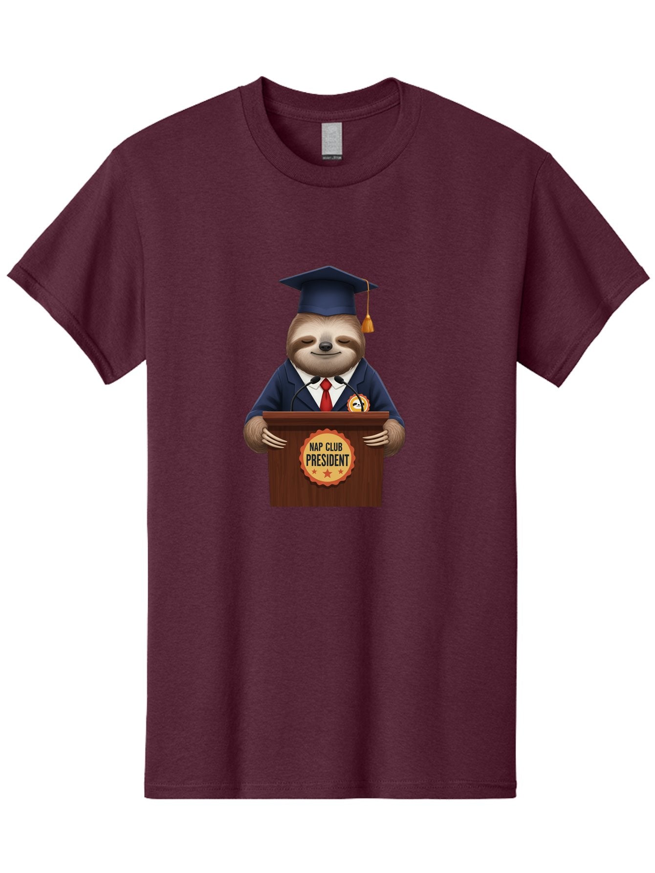 Nap-Club-President-Sloth Men'S Graphic Tee, 100% Cotton, Comfortable Casual Summer Wear, Machine Washable, Vintage Camera, Old Camera, Antique Camera, Black Camera, Classic Photography, Photography Equipment, Nostalgic Device, Film Camera, Bak933 14
