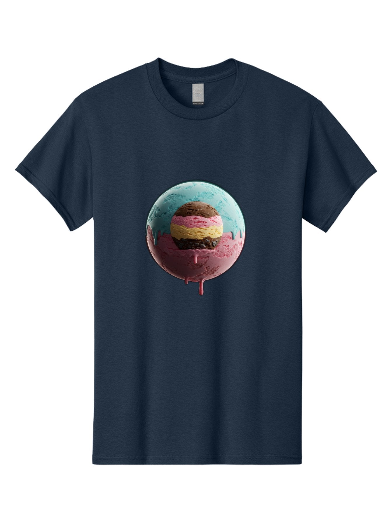 Neapolitan-Ice-Cream-Globe Men'S Graphic Tee, 100% Cotton, Comfortable Casual Summer Wear, Machine Washable, Vintage Camera, Old Camera, Antique Camera, Black Camera, Classic Photography, Photography Equipment, Nostalgic Device, Film Camera, Bak936 13
