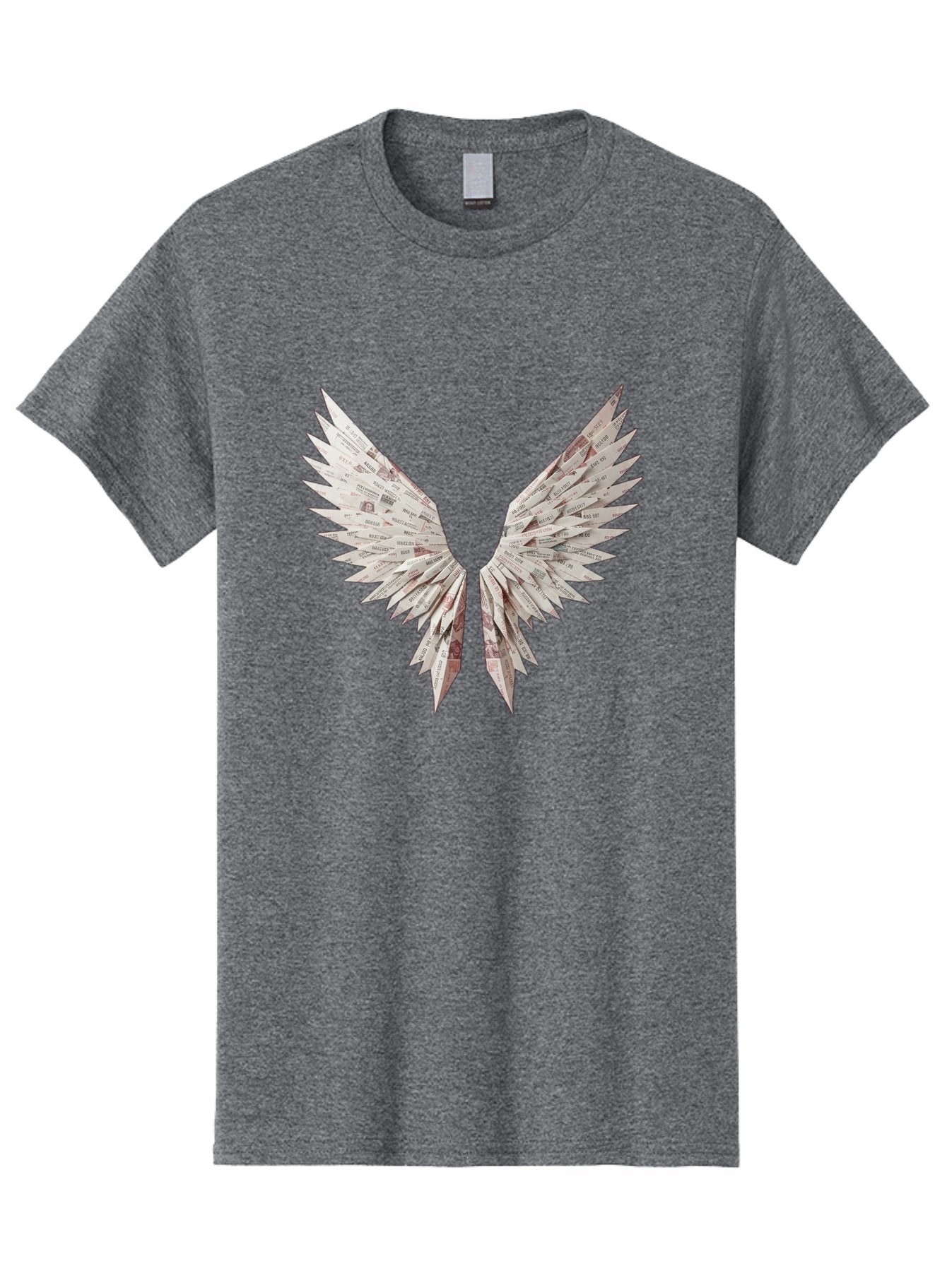 Newspaper-Wings Men'S Graphic Tee, 100% Cotton, Comfortable Casual Summer Wear, Machine Washable, Vintage Camera, Old Camera, Antique Camera, Black Camera, Classic Photography, Photography Equipment, Nostalgic Device, Film Camera, Camera Art Bak945