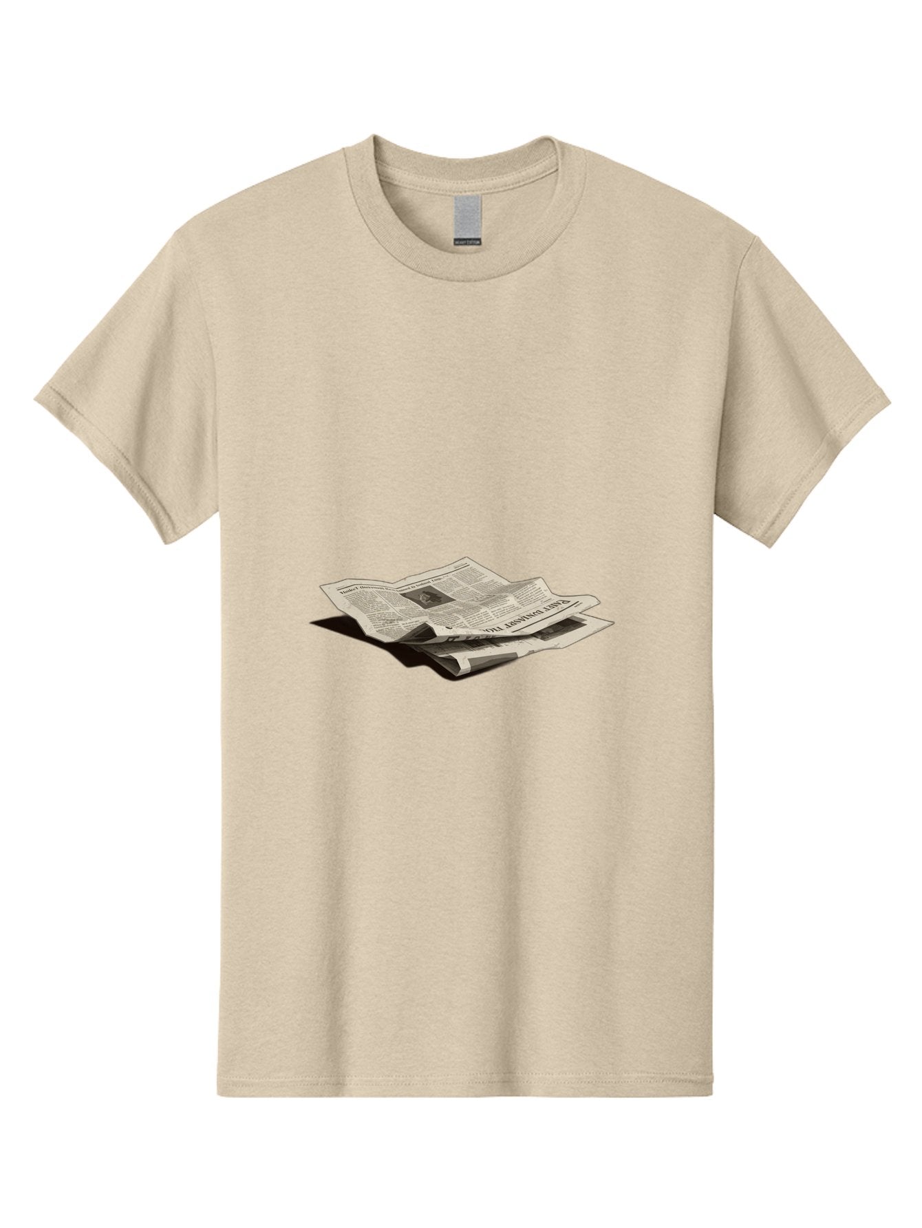 Newspaper Men'S Graphic Tee, 100% Cotton, Comfortable Casual Summer Wear, Machine Washable, Vintage Camera, Old Camera, Antique Camera, Black Camera, Classic Photography, Photography Equipment, Nostalgic Device, Film Camera, Camera Art Bak946