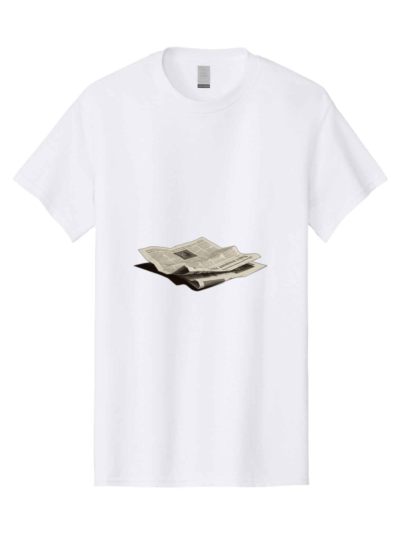 Newspaper Men'S Graphic Tee, 100% Cotton, Comfortable Casual Summer Wear, Machine Washable, Vintage Camera, Old Camera, Antique Camera, Black Camera, Classic Photography, Photography Equipment, Nostalgic Device, Film Camera, Camera Art Bak946 9