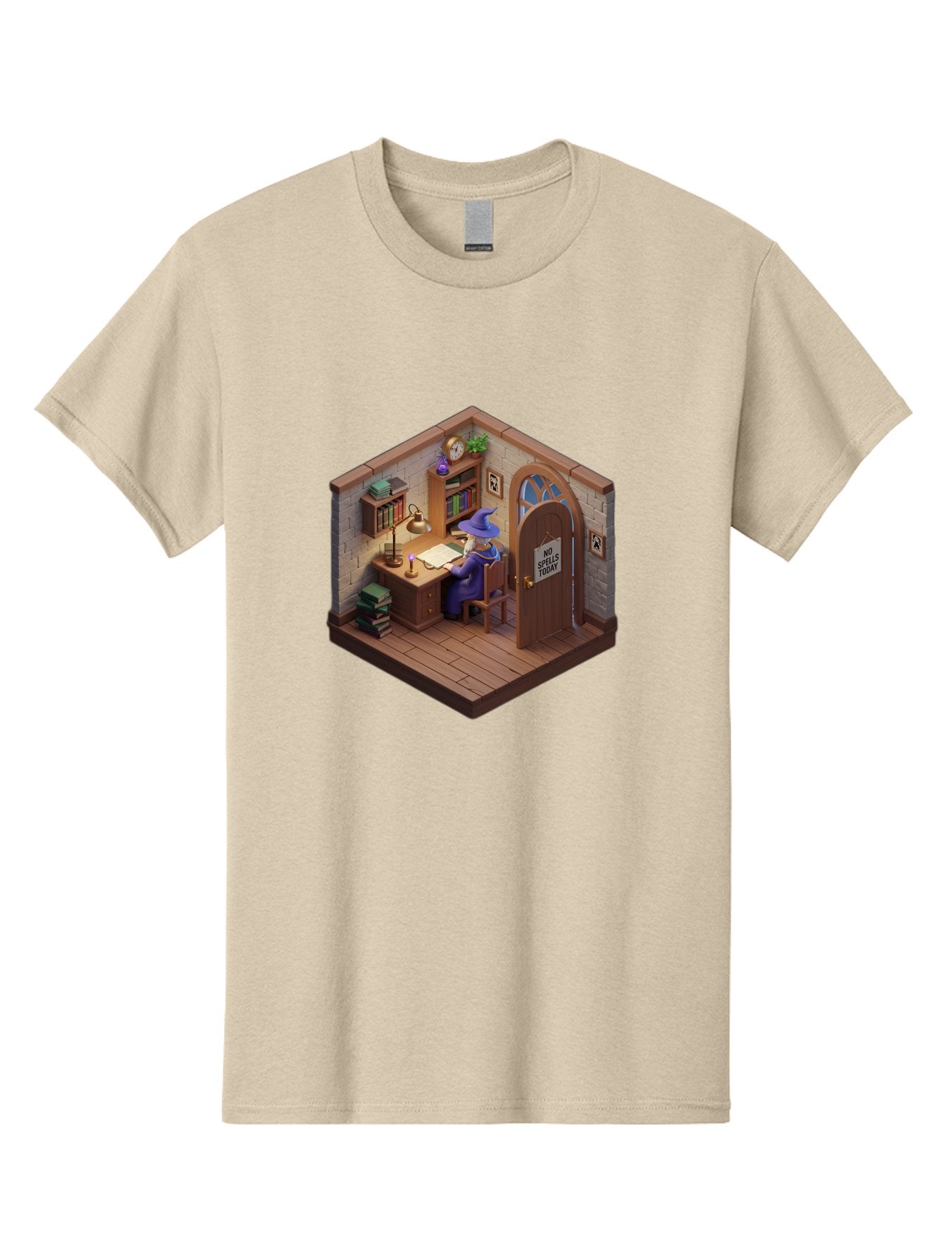 No-Spells-Today-4 Men'S Graphic Tee, 100% Cotton, Comfortable Casual Summer Wear, Machine Washable, Vintage Camera, Old Camera, Antique Camera, Black Camera, Classic Photography, Photography Equipment, Nostalgic Device, Film Camera, Camera Art Bak951 3