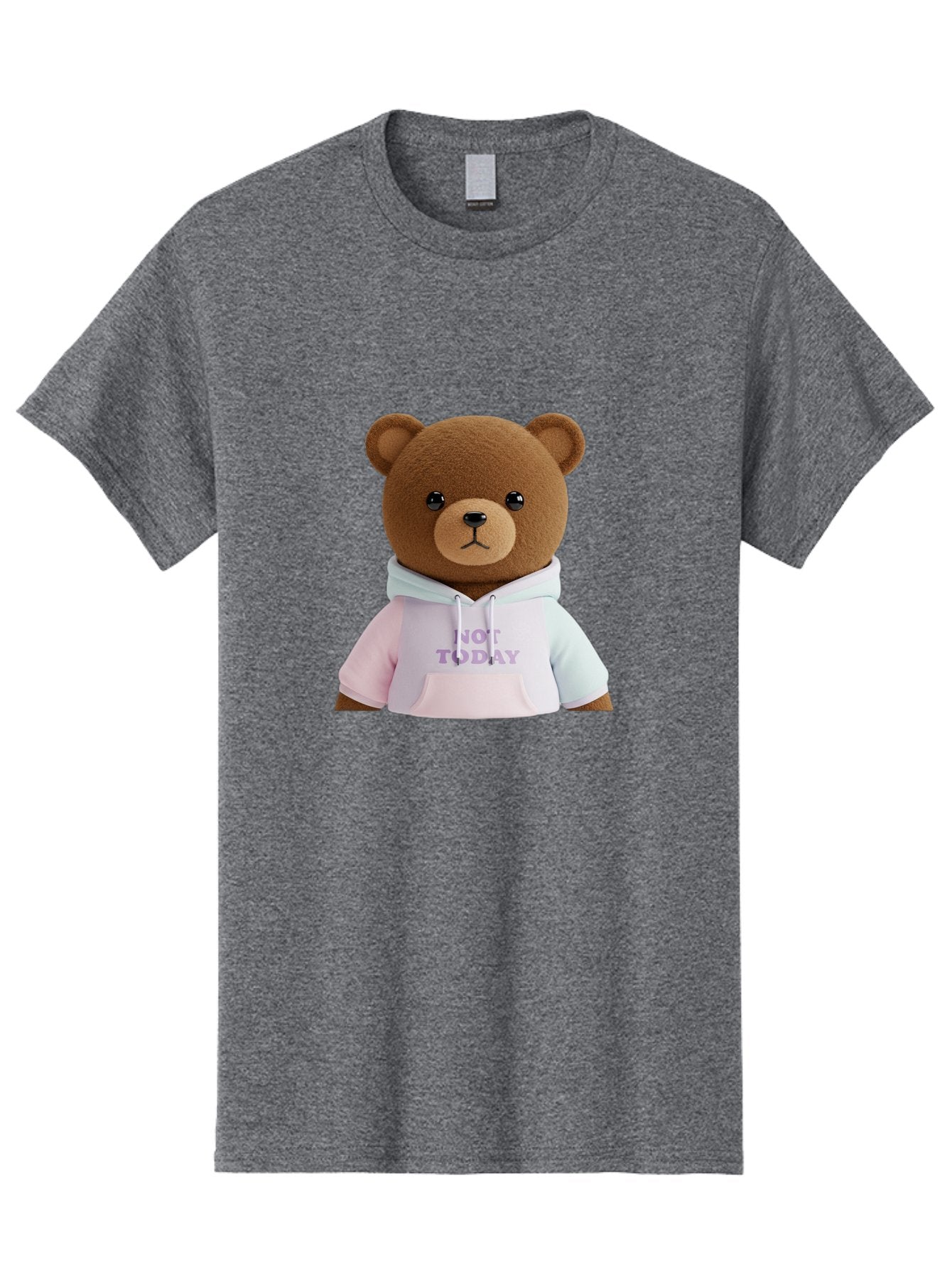Not-Today-Teddy-Bear Men'S Graphic Tee, 100% Cotton, Comfortable Casual Summer Wear, Machine Washable, Vintage Camera, Old Camera, Antique Camera, Black Camera, Classic Photography, Photography Equipment, Nostalgic Device, Film Camera, Bak973 10