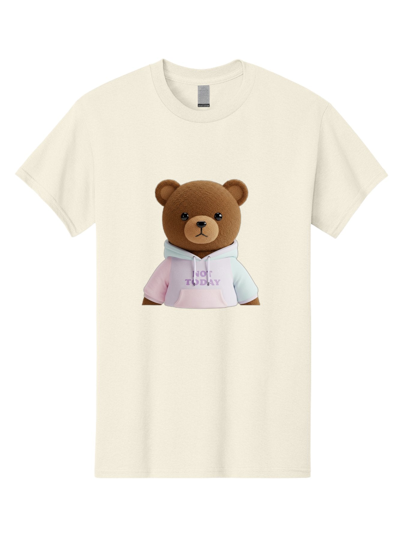 Not-Today-Teddy-Bear Men'S Graphic Tee, 100% Cotton, Comfortable Casual Summer Wear, Machine Washable, Vintage Camera, Old Camera, Antique Camera, Black Camera, Classic Photography, Photography Equipment, Nostalgic Device, Film Camera, Bak973 4