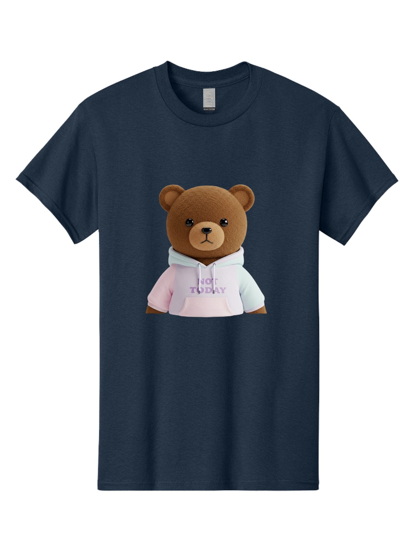 Not-Today-Teddy-Bear Men'S Graphic Tee, 100% Cotton, Comfortable Casual Summer Wear, Machine Washable, Vintage Camera, Old Camera, Antique Camera, Black Camera, Classic Photography, Photography Equipment, Nostalgic Device, Film Camera, Bak973 15