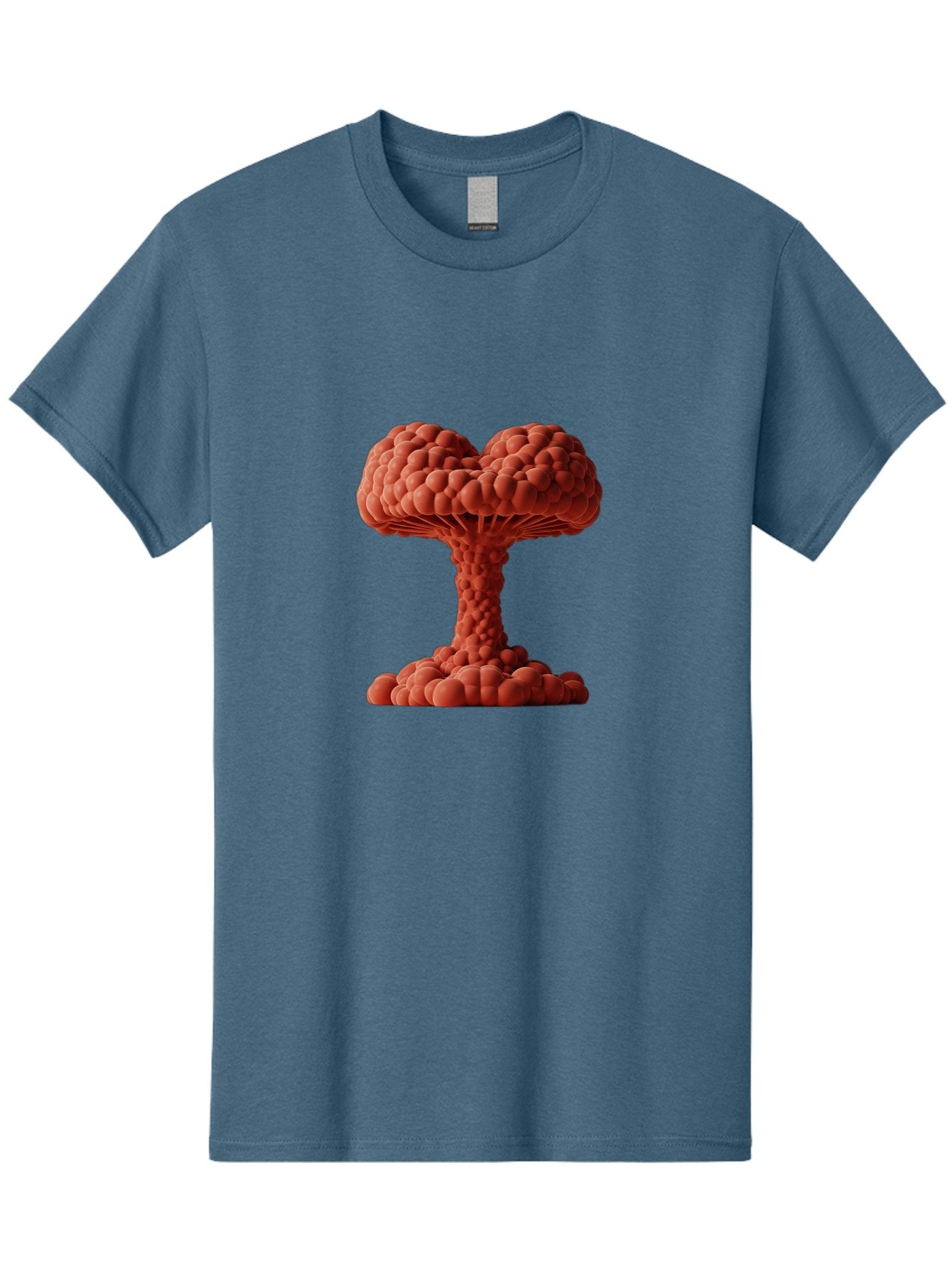 Nuclear-Explosion-2 Men'S Graphic Tee, 100% Cotton, Comfortable Casual Summer Wear, Machine Washable, Vintage Camera, Old Camera, Antique Camera, Black Camera, Classic Photography, Photography Equipment, Nostalgic Device, Film Camera, Bak977 5