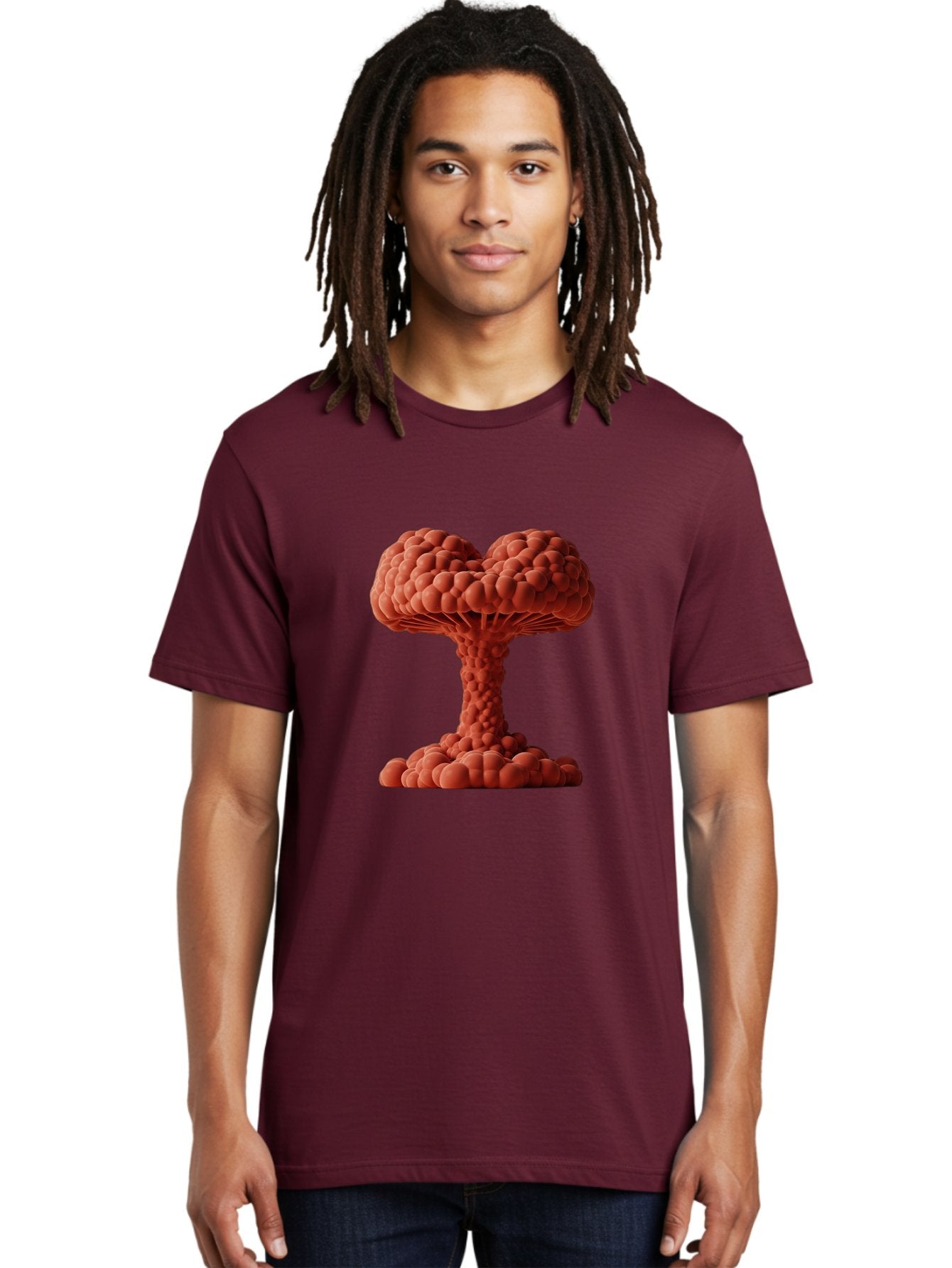 Nuclear-Explosion-2 Men'S Graphic Tee, 100% Cotton, Comfortable Casual Summer Wear, Machine Washable, Vintage Camera, Old Camera, Antique Camera, Black Camera, Classic Photography, Photography Equipment, Nostalgic Device, Film Camera, Bak977 21