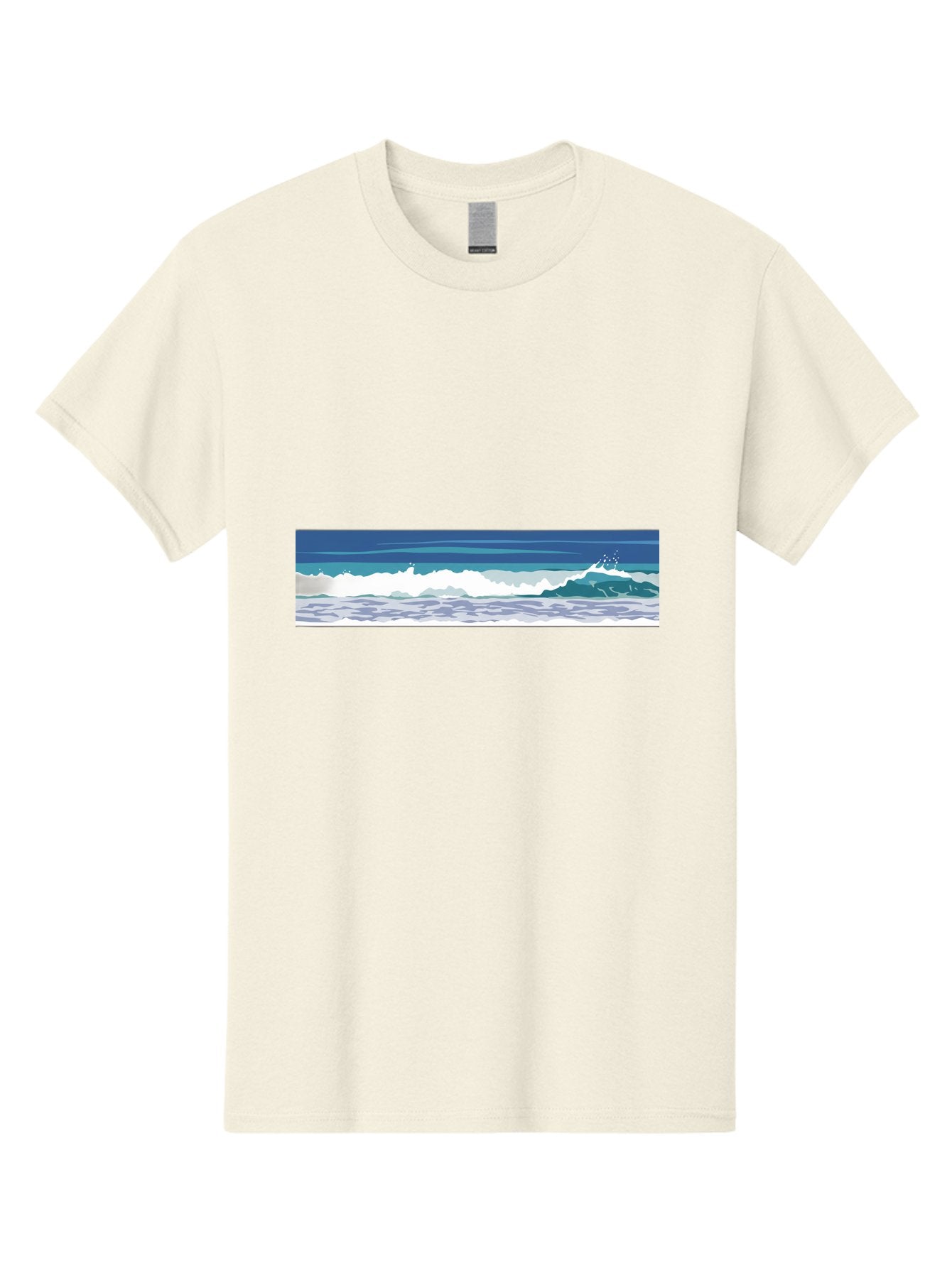 Ocean-Waves-1 Men'S Graphic Tee, 100% Cotton, Comfortable Casual Summer Wear, Machine Washable, Vintage Camera, Old Camera, Antique Camera, Black Camera, Classic Photography, Photography Equipment, Nostalgic Device, Film Camera, Camera Art Bak986 13