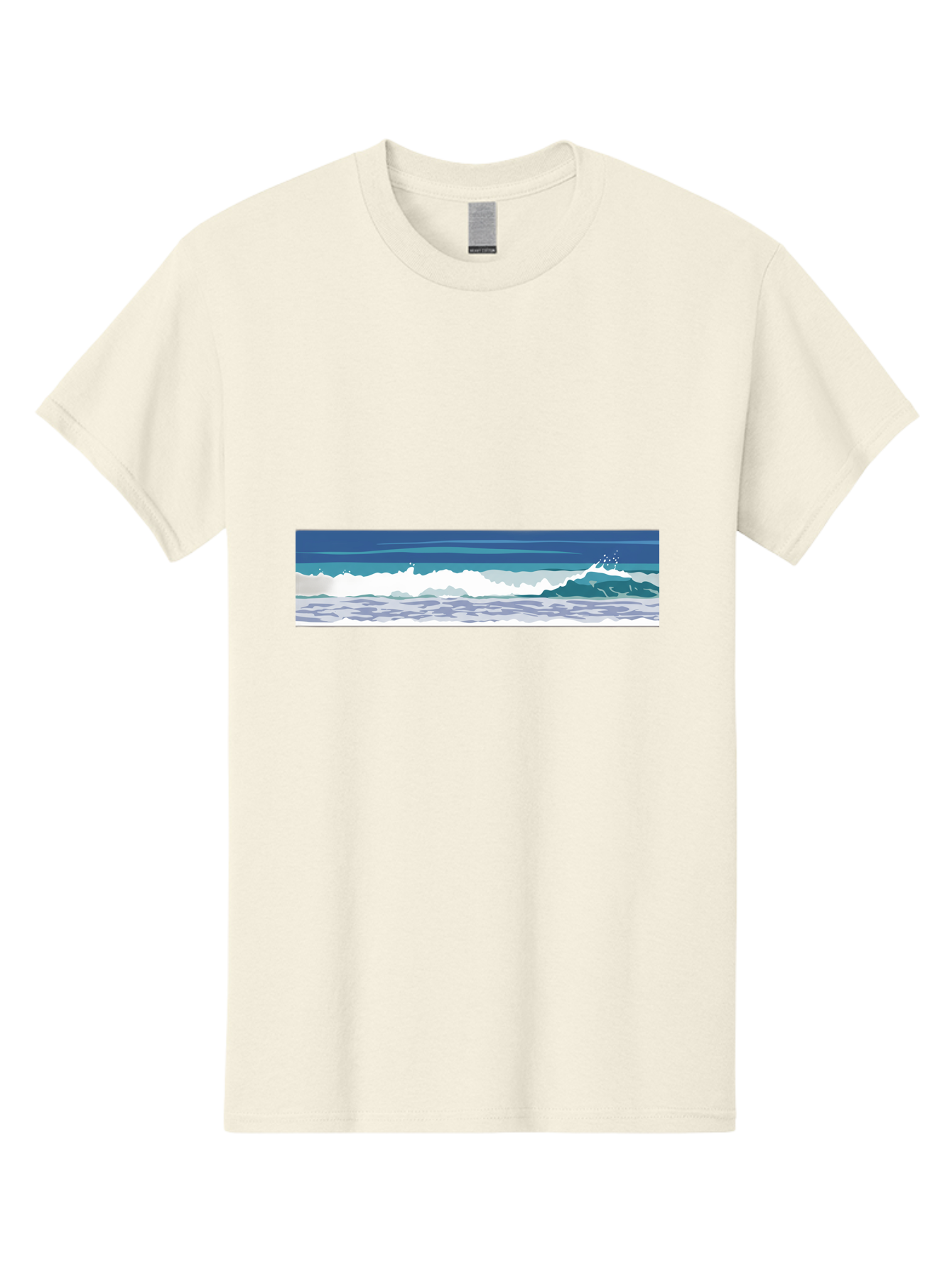 Ocean-Waves-1 Men'S Graphic Tee, 100% Cotton, Comfortable Casual Summer Wear, Machine Washable, Vintage Camera, Old Camera, Antique Camera, Black Camera, Classic Photography, Photography Equipment, Nostalgic Device, Film Camera, Camera Art Bak986 15