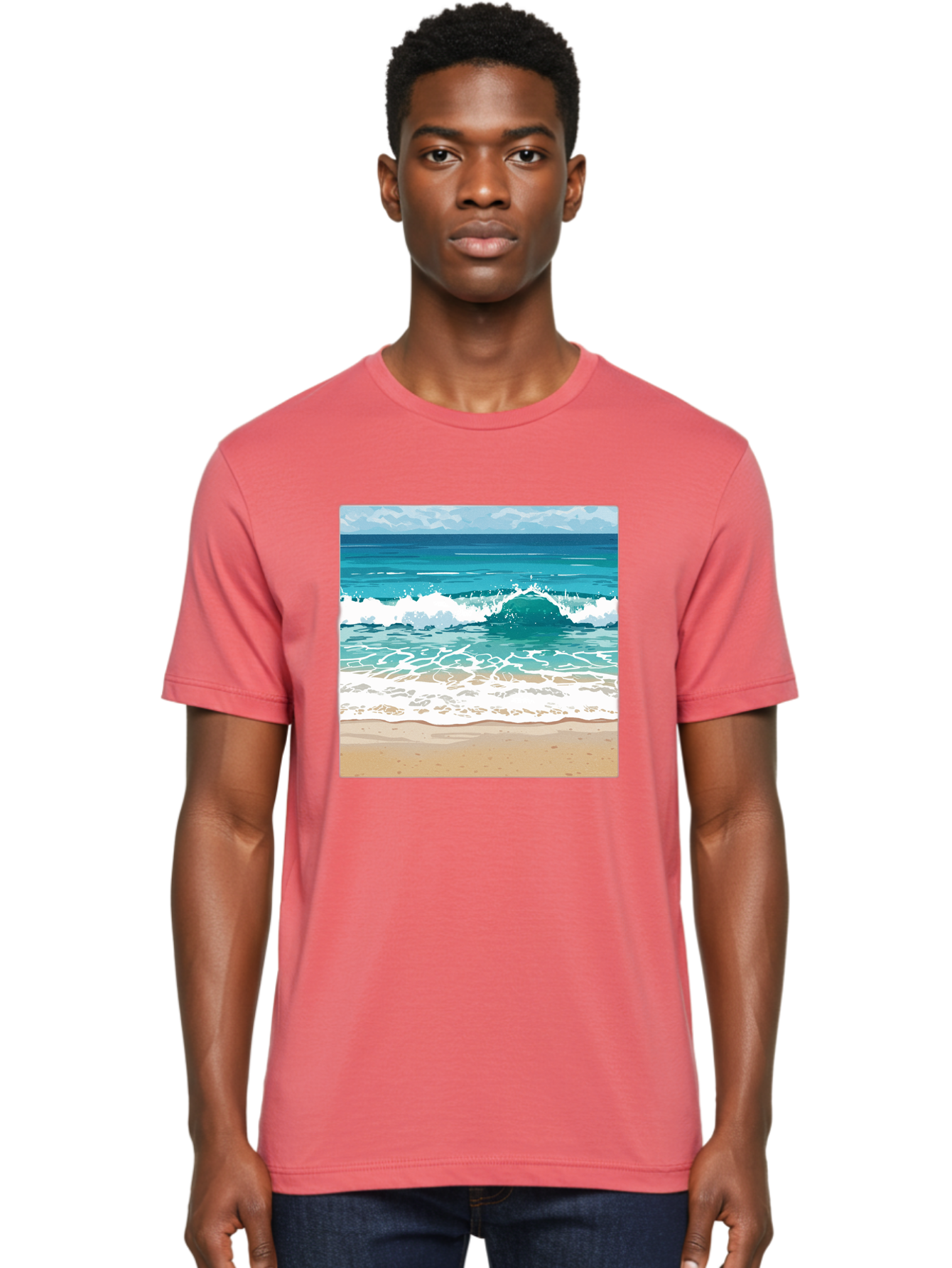 Ocean-Waves Men'S Graphic Tee, 100% Cotton, Comfortable Casual Summer Wear, Machine Washable, Vintage Camera, Old Camera, Antique Camera, Black Camera, Classic Photography, Photography Equipment, Nostalgic Device, Film Camera, Camera Art Bak988 27