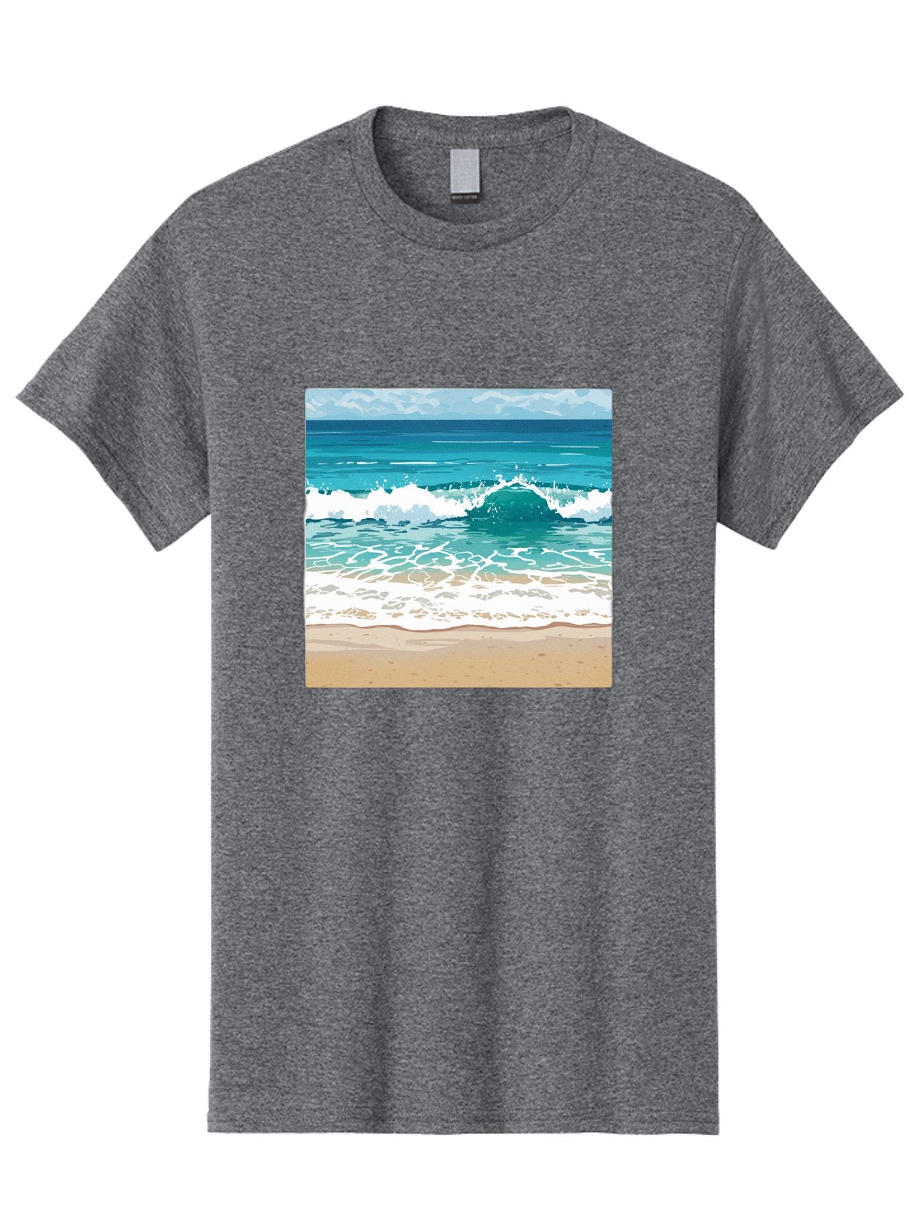 Ocean-Waves Men'S Graphic Tee, 100% Cotton, Comfortable Casual Summer Wear, Machine Washable, Vintage Camera, Old Camera, Antique Camera, Black Camera, Classic Photography, Photography Equipment, Nostalgic Device, Film Camera, Camera Art Bak988 8