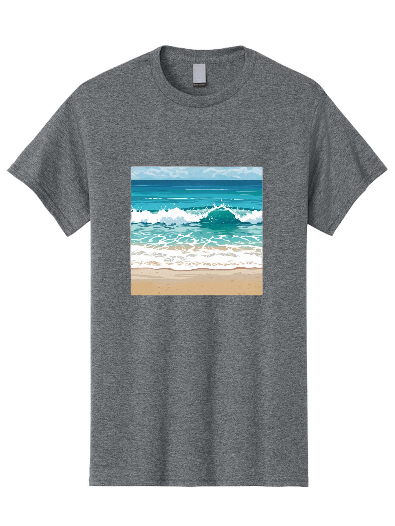Ocean-Waves Men'S Graphic Tee, 100% Cotton, Comfortable Casual Summer Wear, Machine Washable, Vintage Camera, Old Camera, Antique Camera, Black Camera, Classic Photography, Photography Equipment, Nostalgic Device, Film Camera, Camera Art Bak988 6