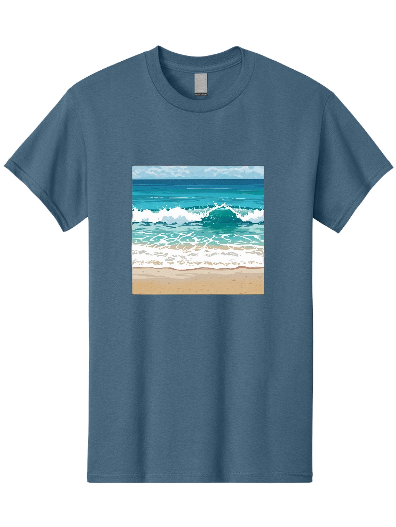 Ocean-Waves Men'S Graphic Tee, 100% Cotton, Comfortable Casual Summer Wear, Machine Washable, Vintage Camera, Old Camera, Antique Camera, Black Camera, Classic Photography, Photography Equipment, Nostalgic Device, Film Camera, Camera Art Bak988 12