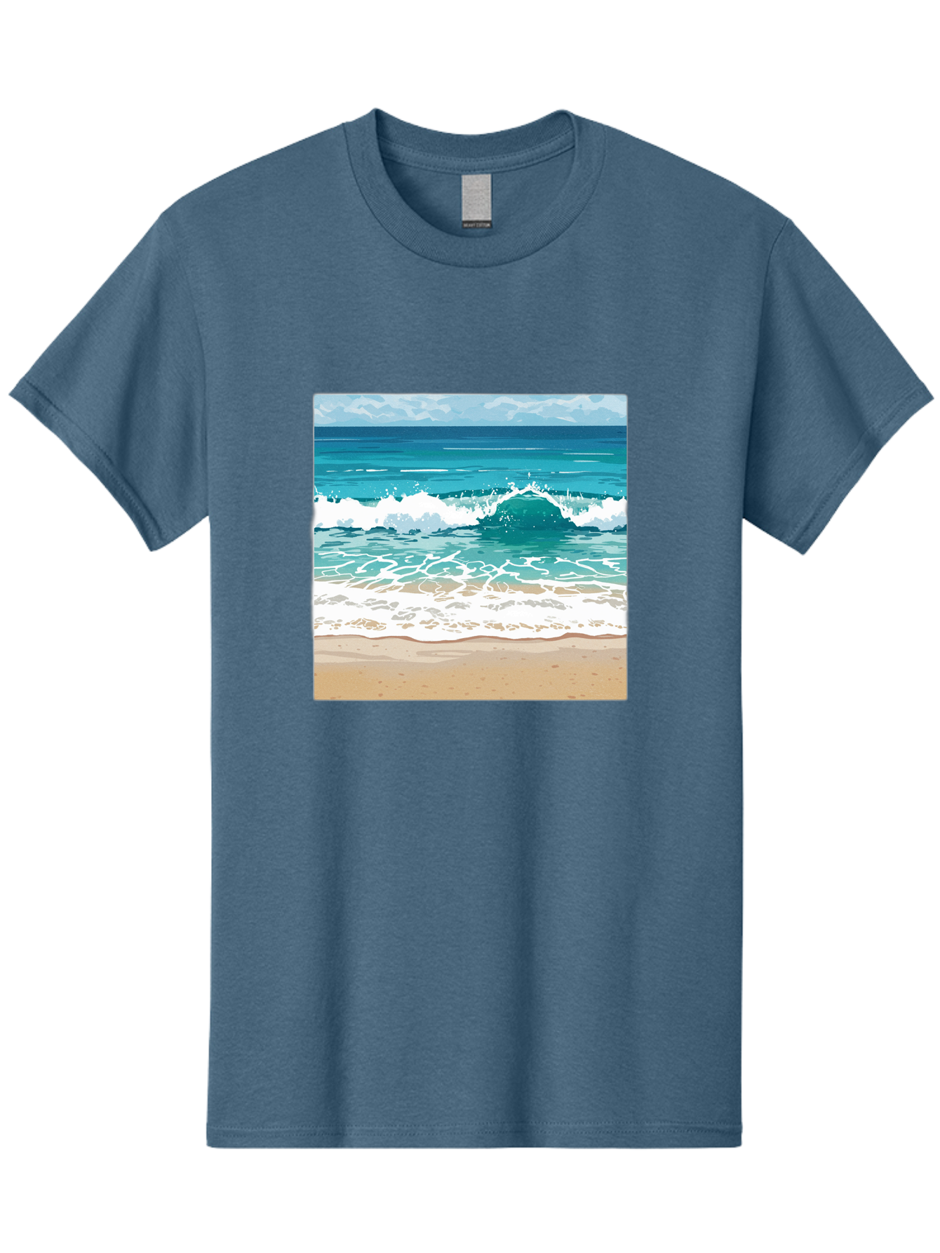 Ocean-Waves Men'S Graphic Tee, 100% Cotton, Comfortable Casual Summer Wear, Machine Washable, Vintage Camera, Old Camera, Antique Camera, Black Camera, Classic Photography, Photography Equipment, Nostalgic Device, Film Camera, Camera Art Bak988 3