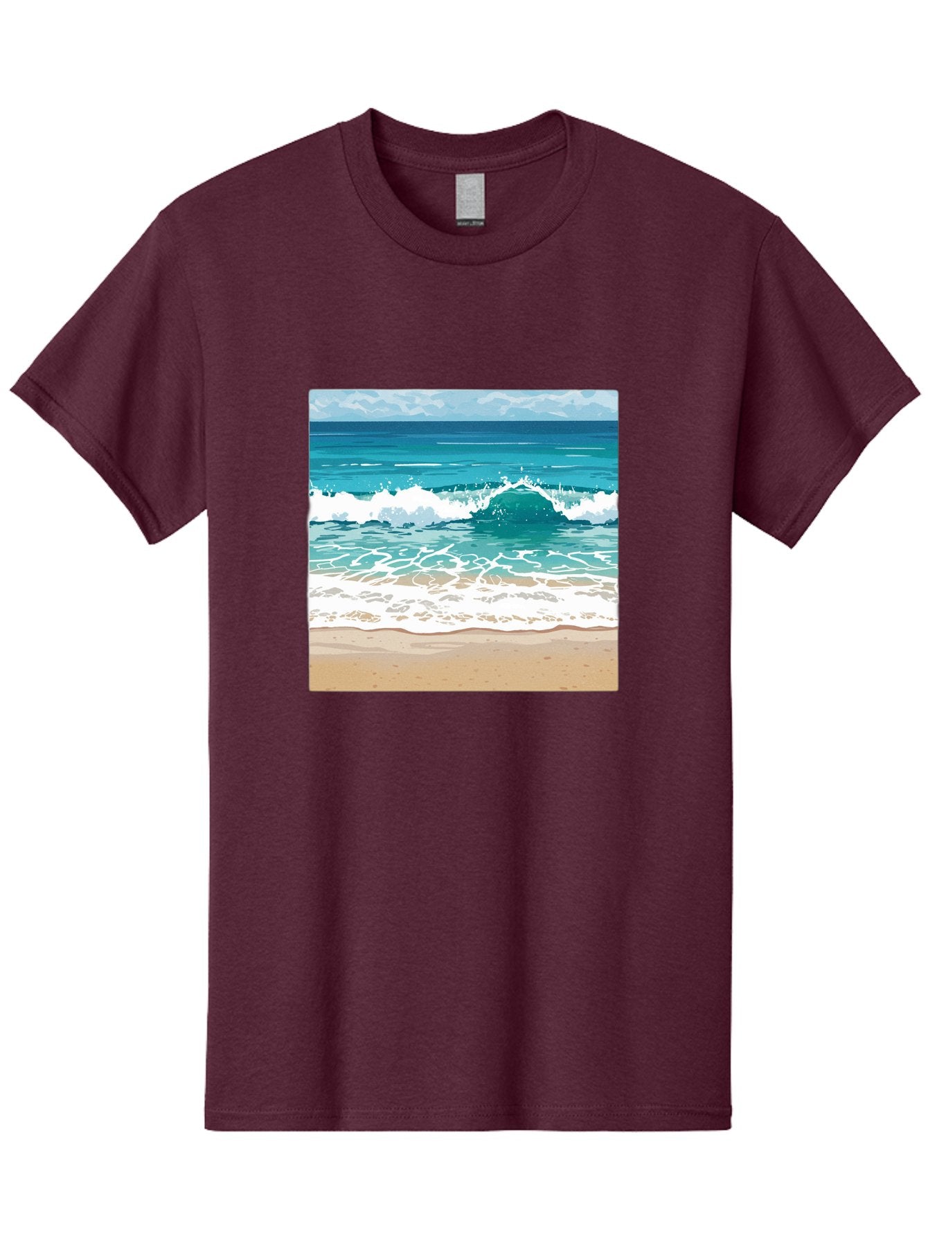 Ocean-Waves Men'S Graphic Tee, 100% Cotton, Comfortable Casual Summer Wear, Machine Washable, Vintage Camera, Old Camera, Antique Camera, Black Camera, Classic Photography, Photography Equipment, Nostalgic Device, Film Camera, Camera Art Bak988 7