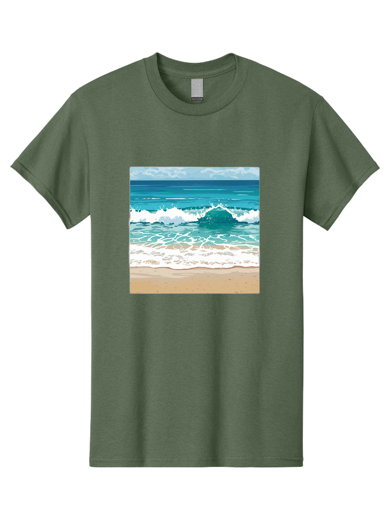 Ocean-Waves Men'S Graphic Tee, 100% Cotton, Comfortable Casual Summer Wear, Machine Washable, Vintage Camera, Old Camera, Antique Camera, Black Camera, Classic Photography, Photography Equipment, Nostalgic Device, Film Camera, Camera Art Bak988 7
