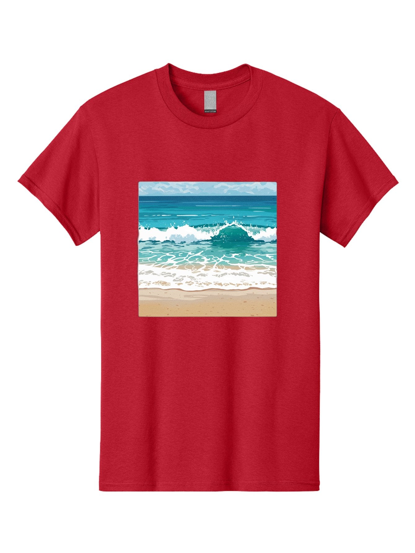 Ocean-Waves Men'S Graphic Tee, 100% Cotton, Comfortable Casual Summer Wear, Machine Washable, Vintage Camera, Old Camera, Antique Camera, Black Camera, Classic Photography, Photography Equipment, Nostalgic Device, Film Camera, Camera Art Bak988 3