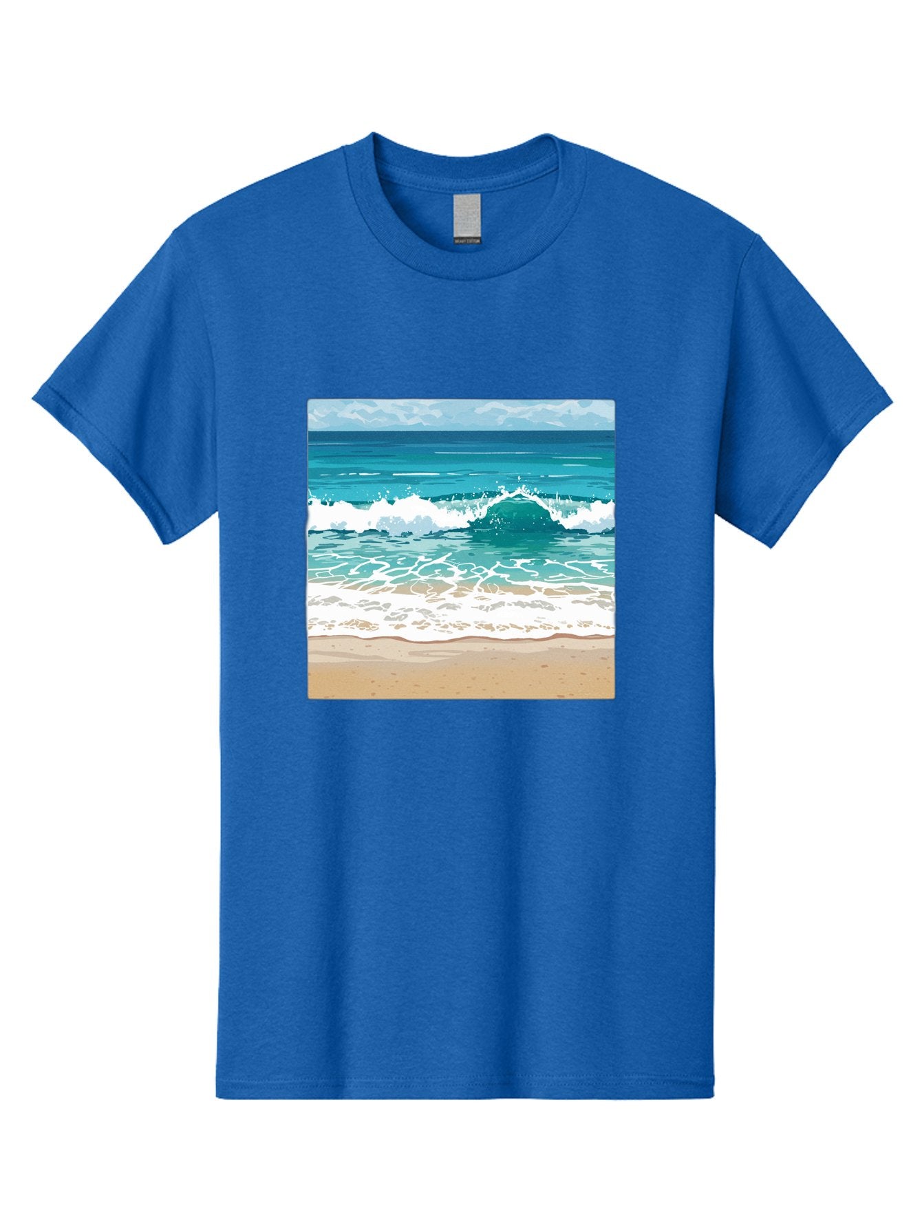 Ocean-Waves Men'S Graphic Tee, 100% Cotton, Comfortable Casual Summer Wear, Machine Washable, Vintage Camera, Old Camera, Antique Camera, Black Camera, Classic Photography, Photography Equipment, Nostalgic Device, Film Camera, Camera Art Bak988