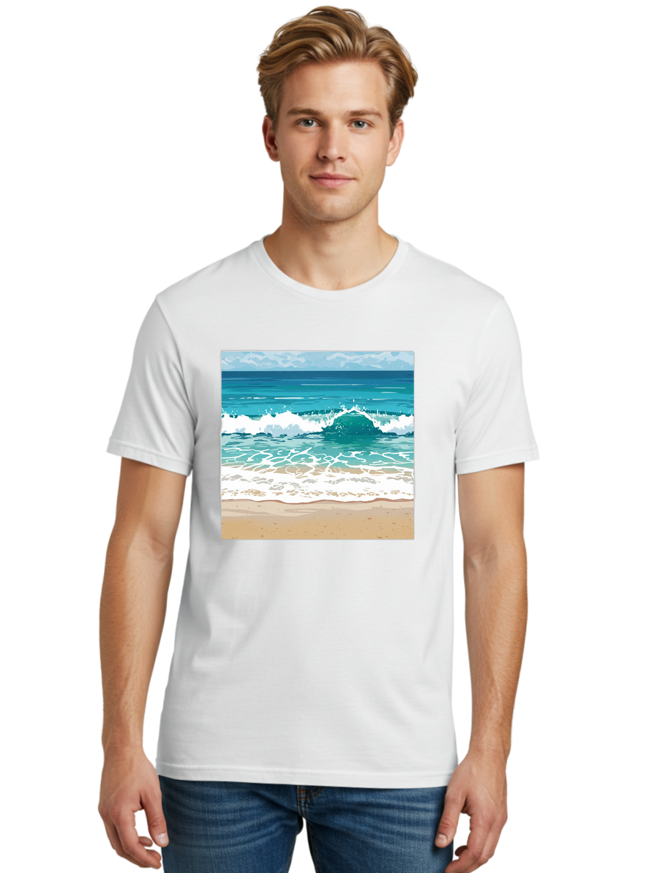 Ocean-Waves Men'S Graphic Tee, 100% Cotton, Comfortable Casual Summer Wear, Machine Washable, Vintage Camera, Old Camera, Antique Camera, Black Camera, Classic Photography, Photography Equipment, Nostalgic Device, Film Camera, Camera Art Bak988 20